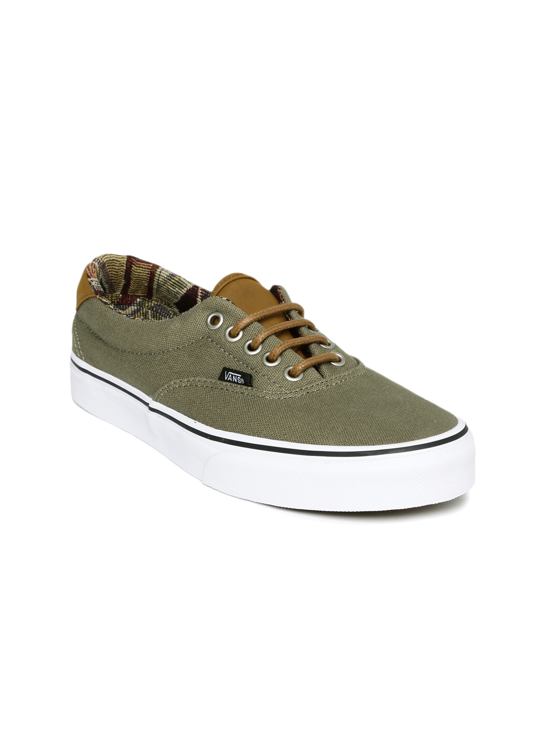 Buy Vans Unisex Olive Green Era 59 Sneakers - Casual Shoes for Unisex 1160180 | Myntra