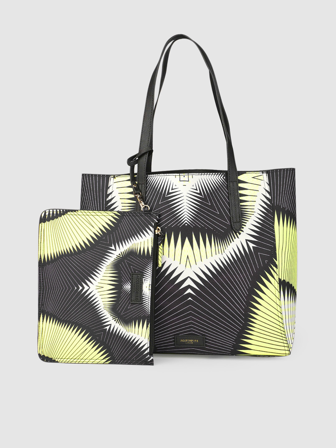 Buy Accessorize Women Multicoloured Reversible Printed Tote Bag