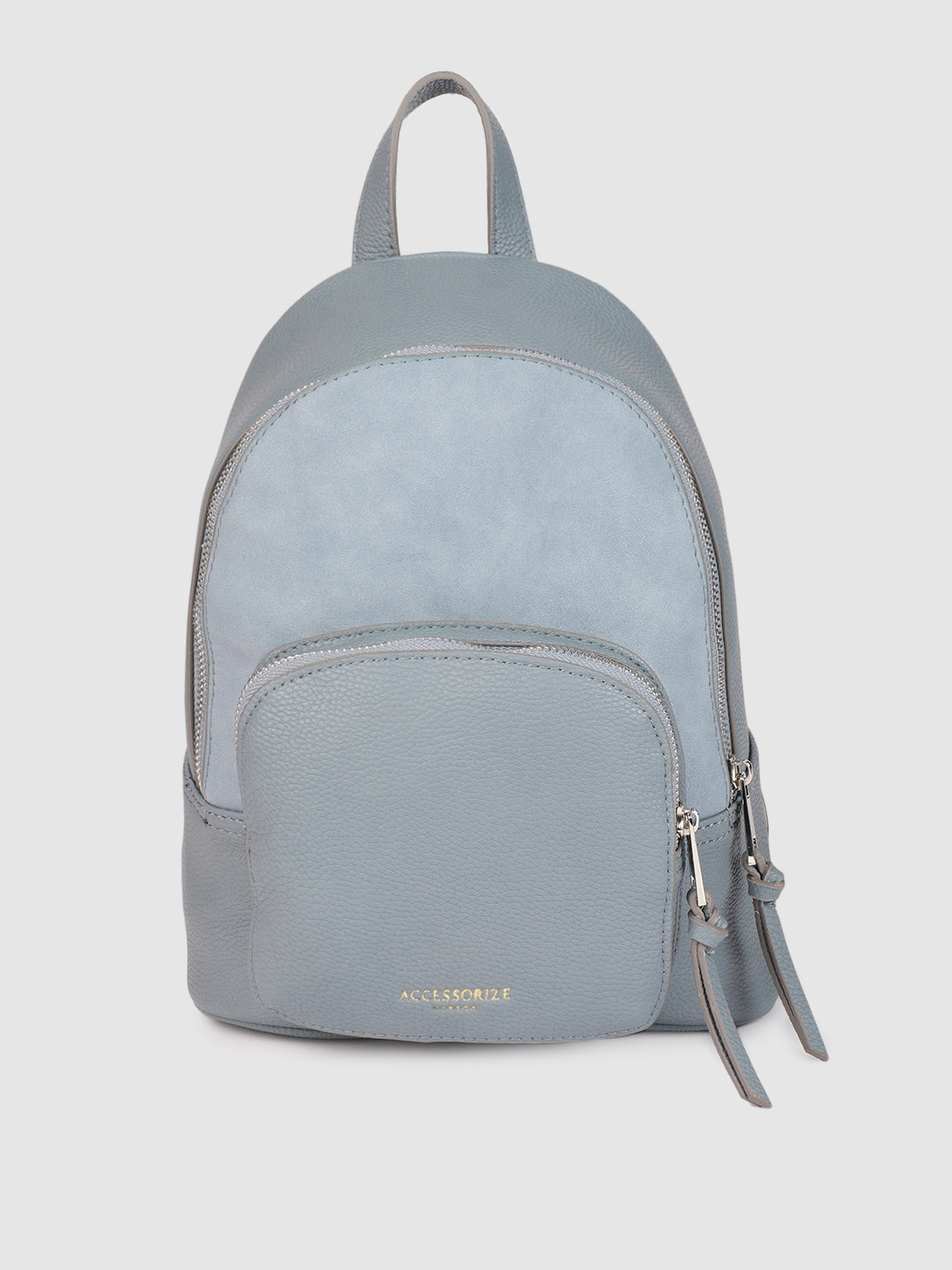 Buy Accessorize Women Blue Solid Theo Backpack Backpacks for Women