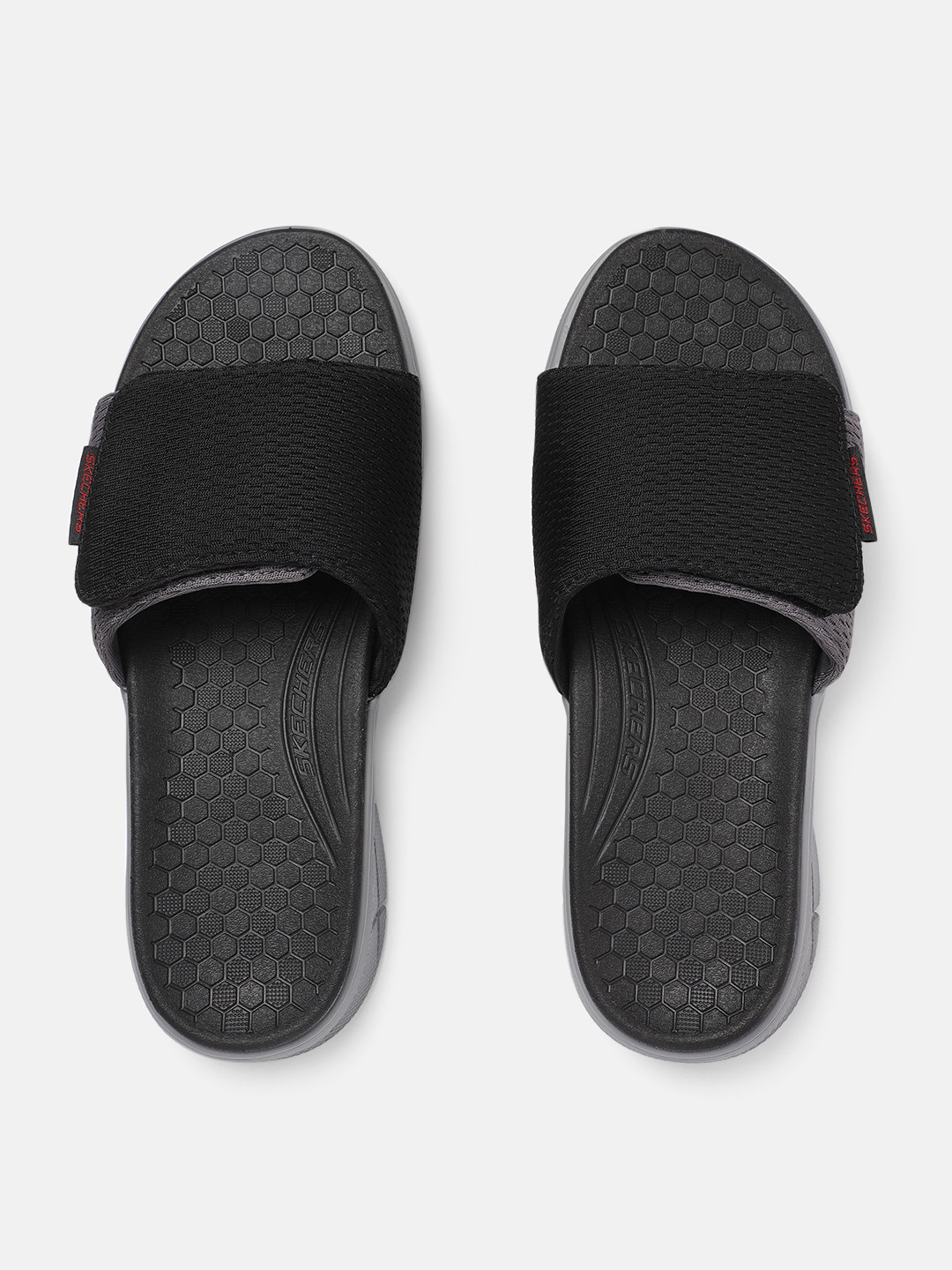 Relaxed Fit: Equalizer 4.0 - Triple-Play Charcoal/Red | SKECHERS Mens Slip-Ons > Nuori Voima