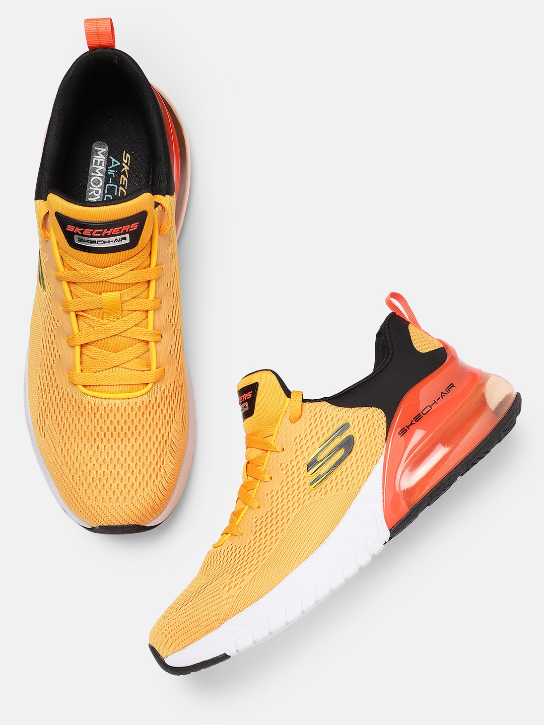 skechers shoes for men yellow