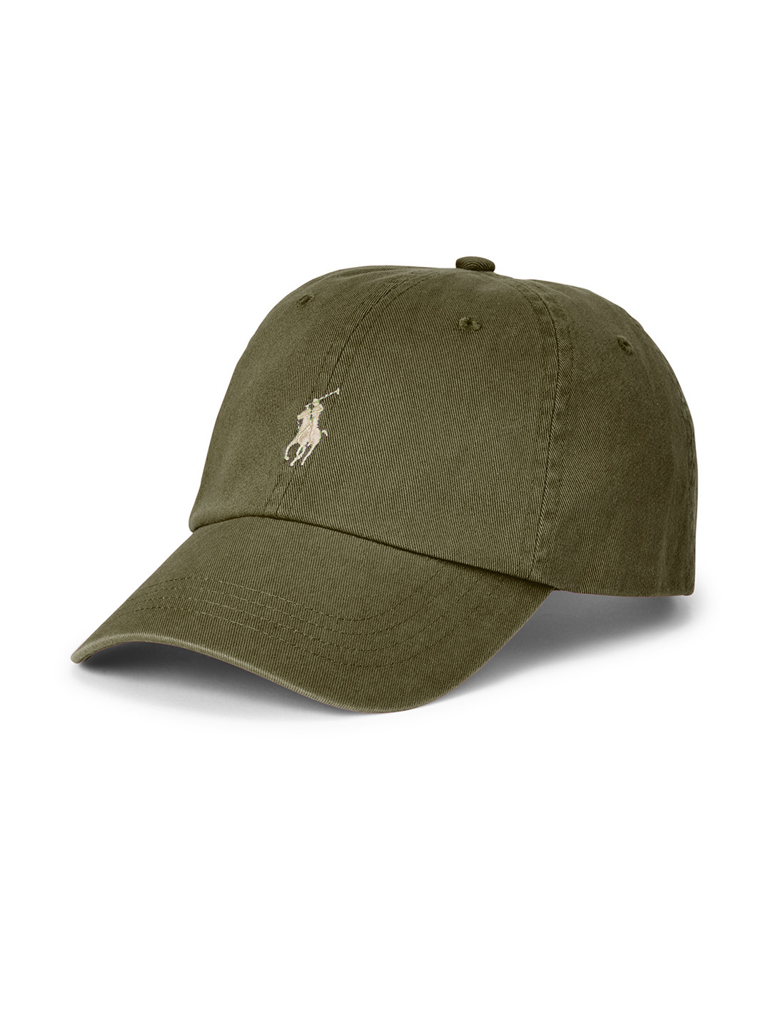 Buy Polo Ralph Lauren Men Olive Green Chino Baseball Cap Caps for Men