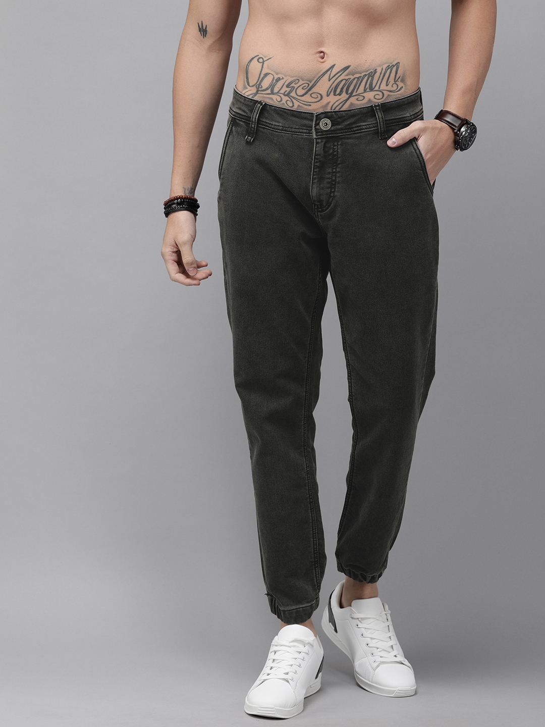 stretchable joggers