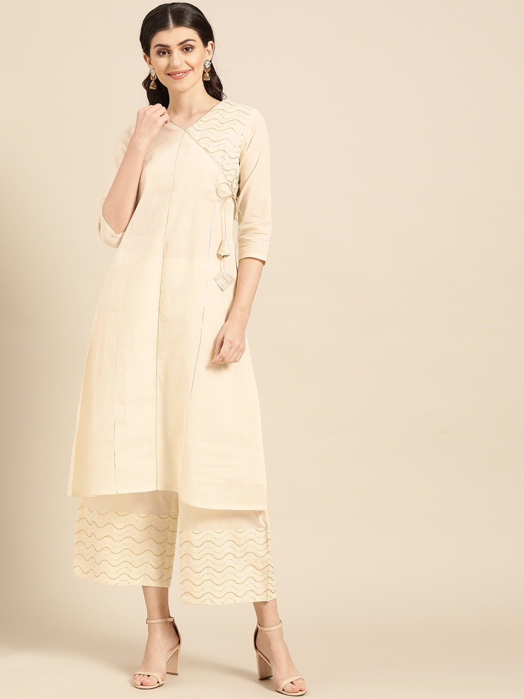 angrakha long kurta