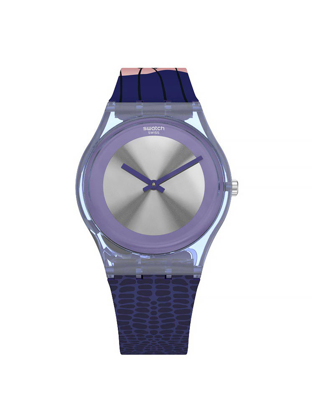 Buy Swatch Unisex Grey Water Resistant Analogue Watch GZ328 Watches