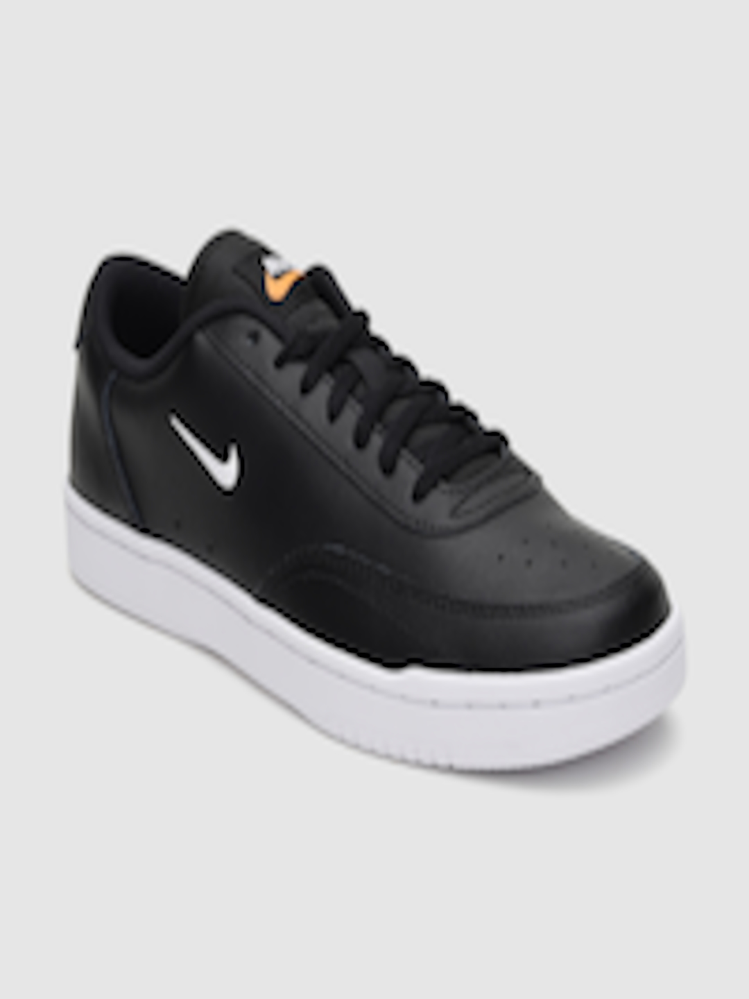 Buy Nike Women COURT VINTAGE Black Leather Sneakers - Casual Shoes for