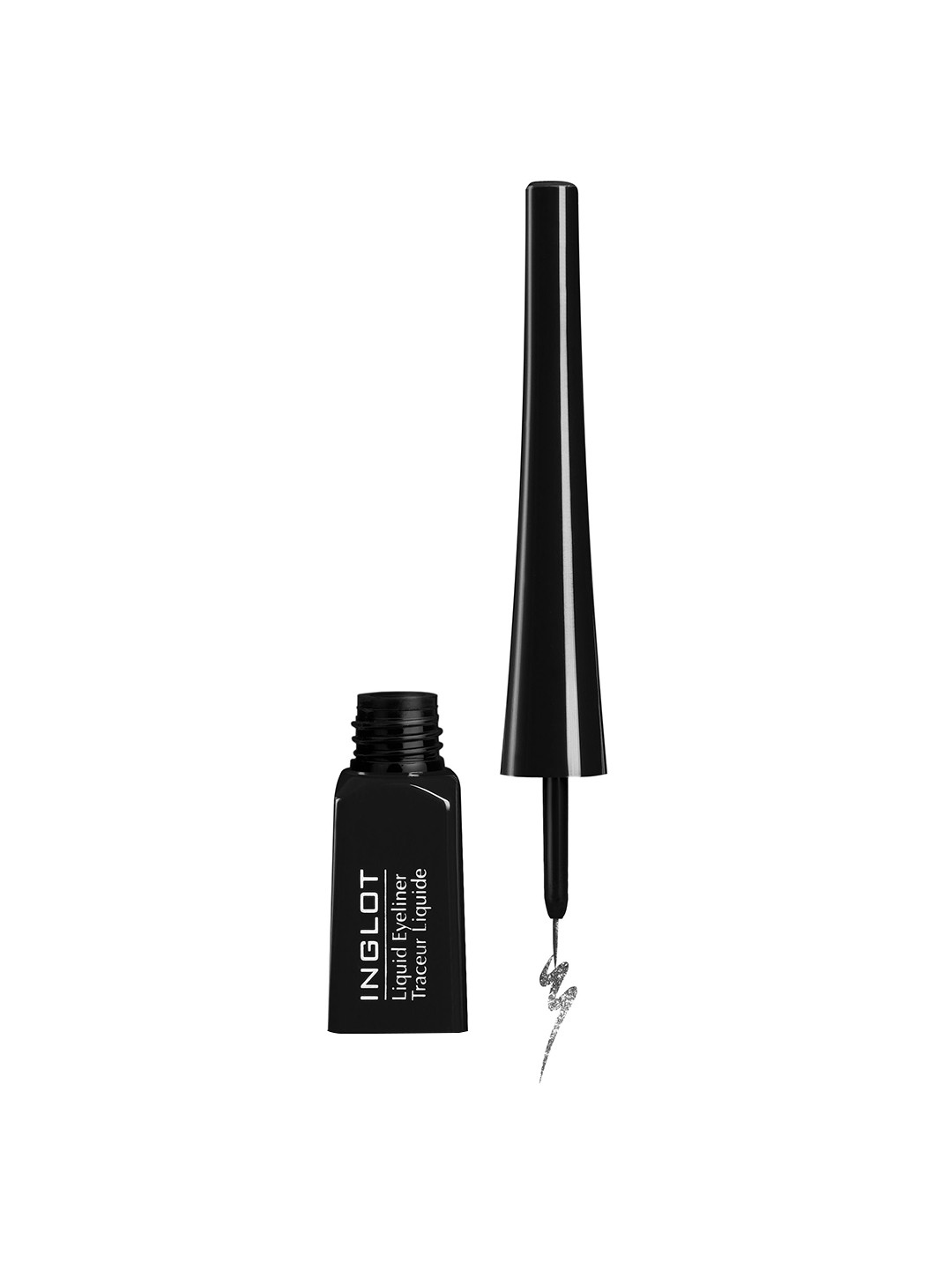 Buy INGLOT Silver Toned Liquid Eyeliner 41 4 Ml Eyeliner for Women