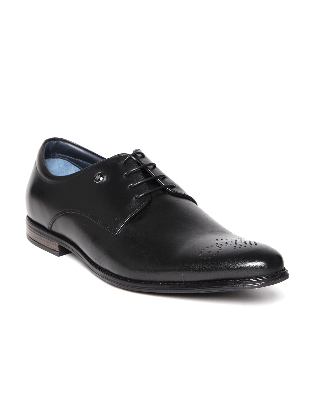 Buy Louis Philippe Men Black Genuine Leather Formal Shoes - Formal Shoes for Men 1166569 | Myntra