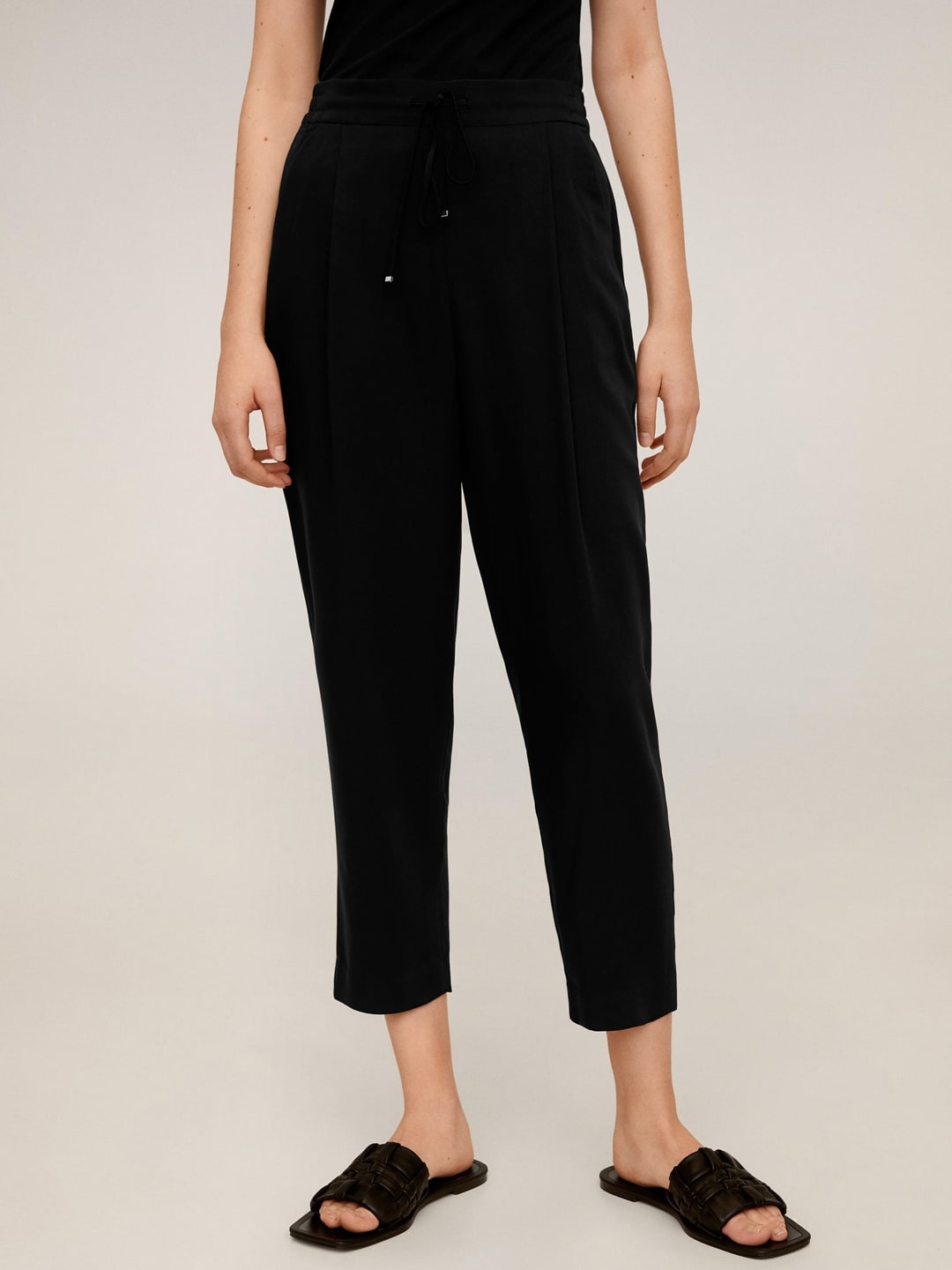 mango pinstripe trousers