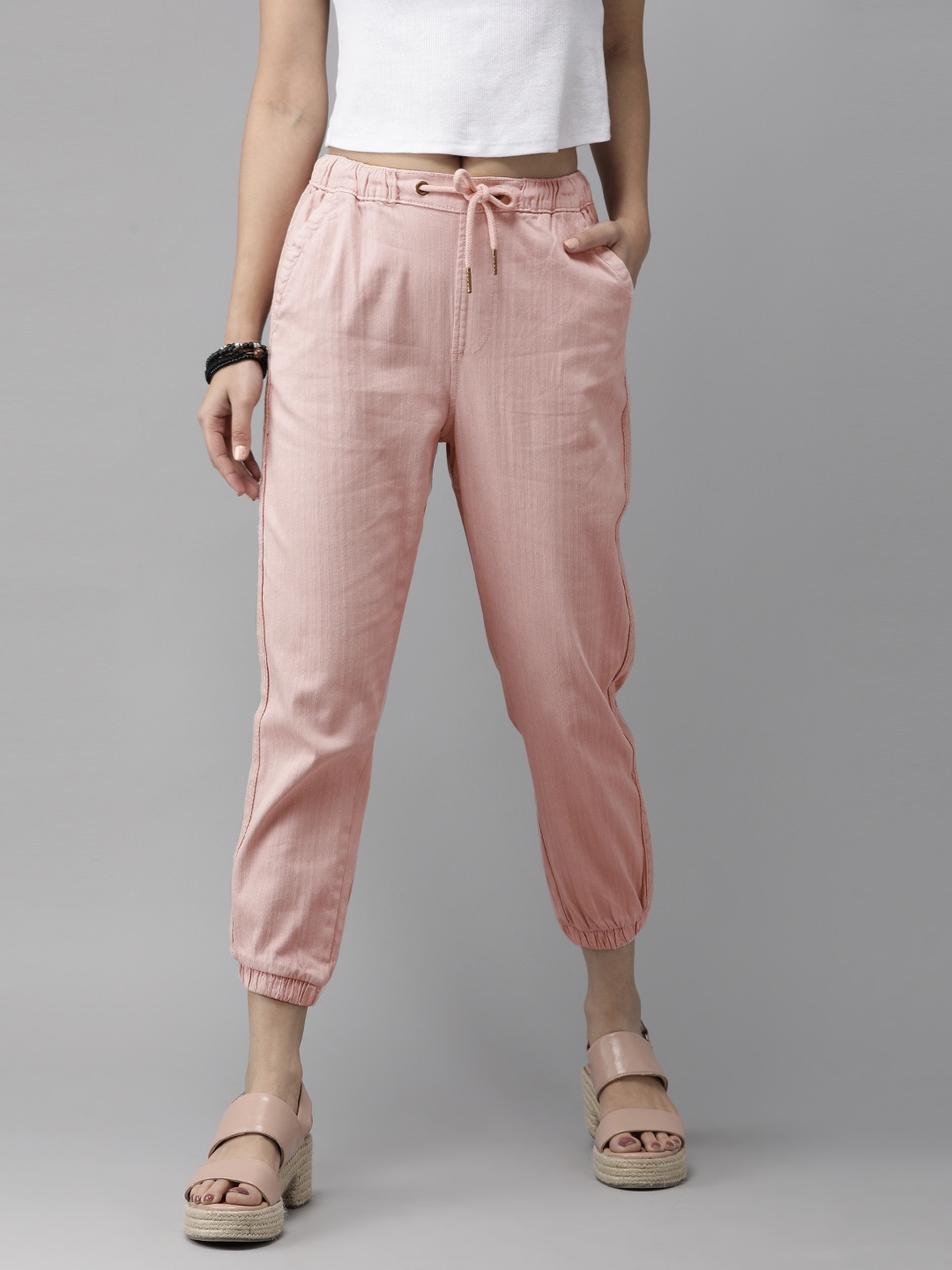 roadster joggers myntra