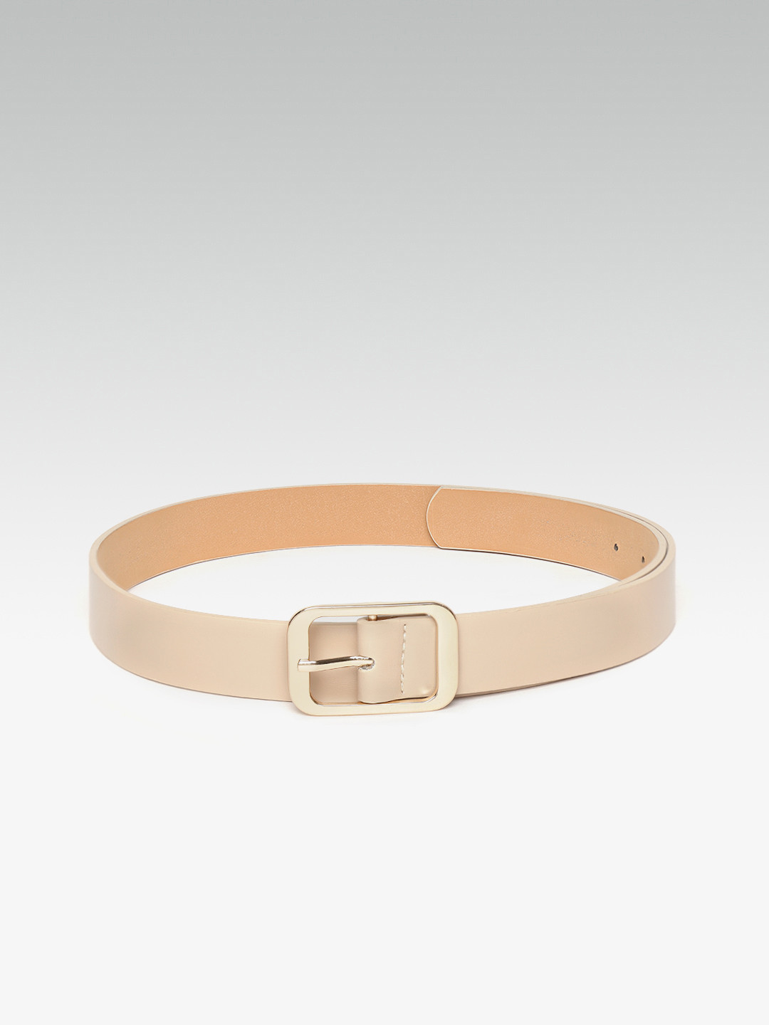 Buy 20Dresses Women Cream Coloured Solid Belt Belts for Women