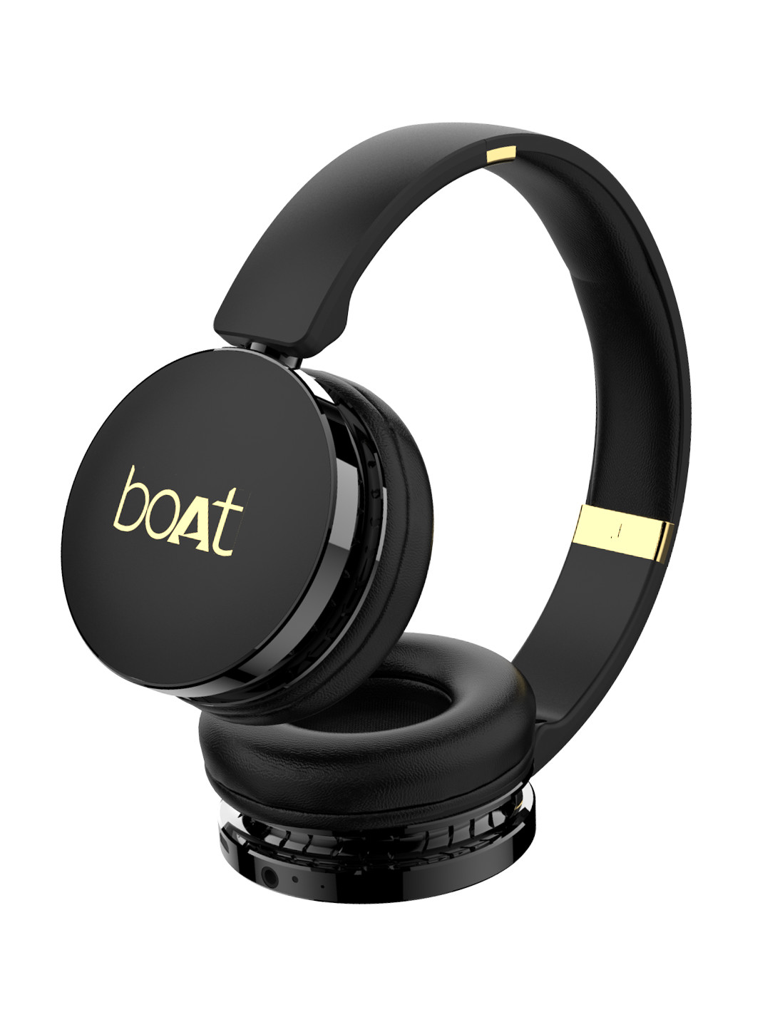 Buy BoAt Rockerz 370 Buoyant Black Wireless Headphone With Immersive Audio Padded Earcups