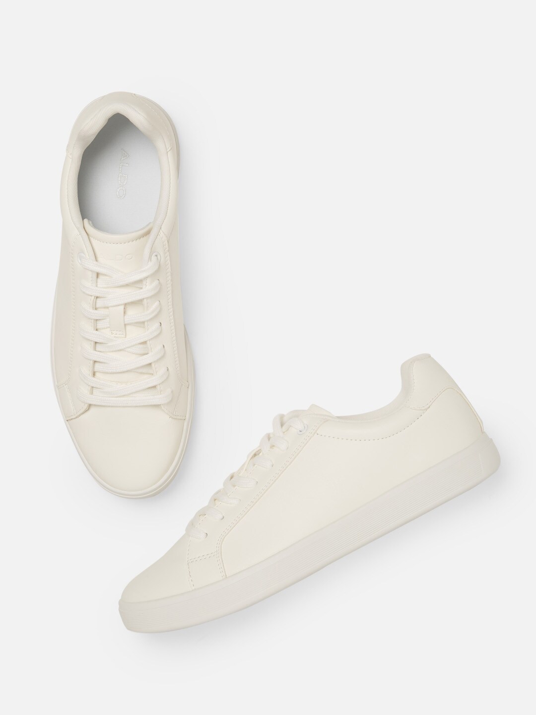 Buy ALDO Men White Sneakers - Casual Shoes for Men 11693736 | Myntra