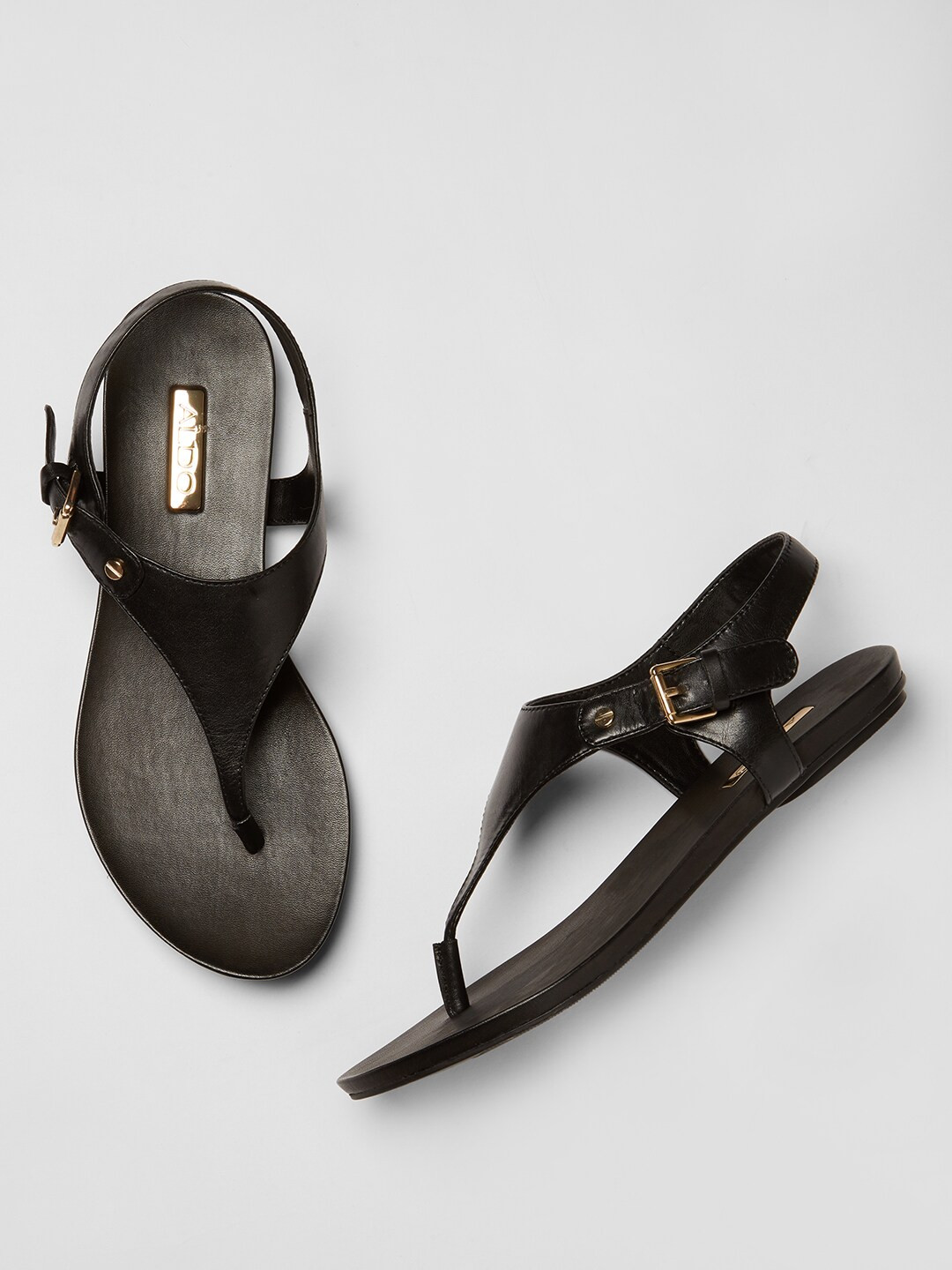 Aldo open toe flats clearance