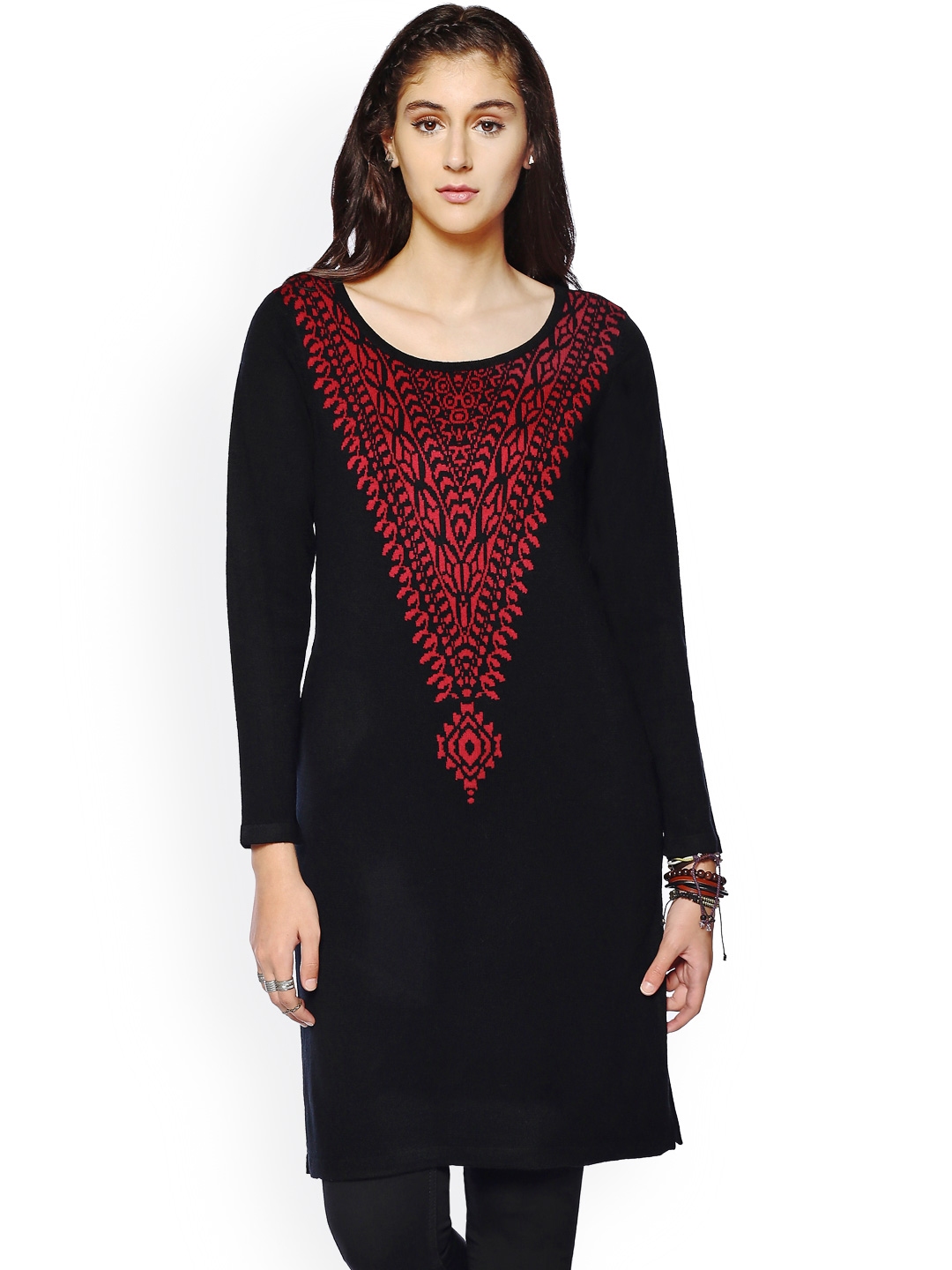 global desi sleeveless kurti