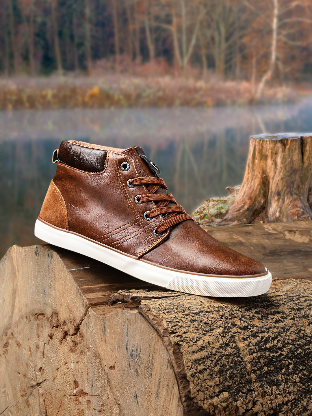 Sentra Men's Fashion Sneakers Casual Shoes - Tan