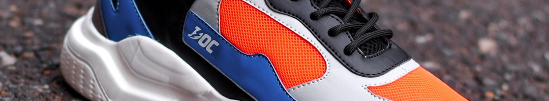 Buy Doc Martin Men Orange & Grey Colourblocked Sneakers - Casual Shoes ...