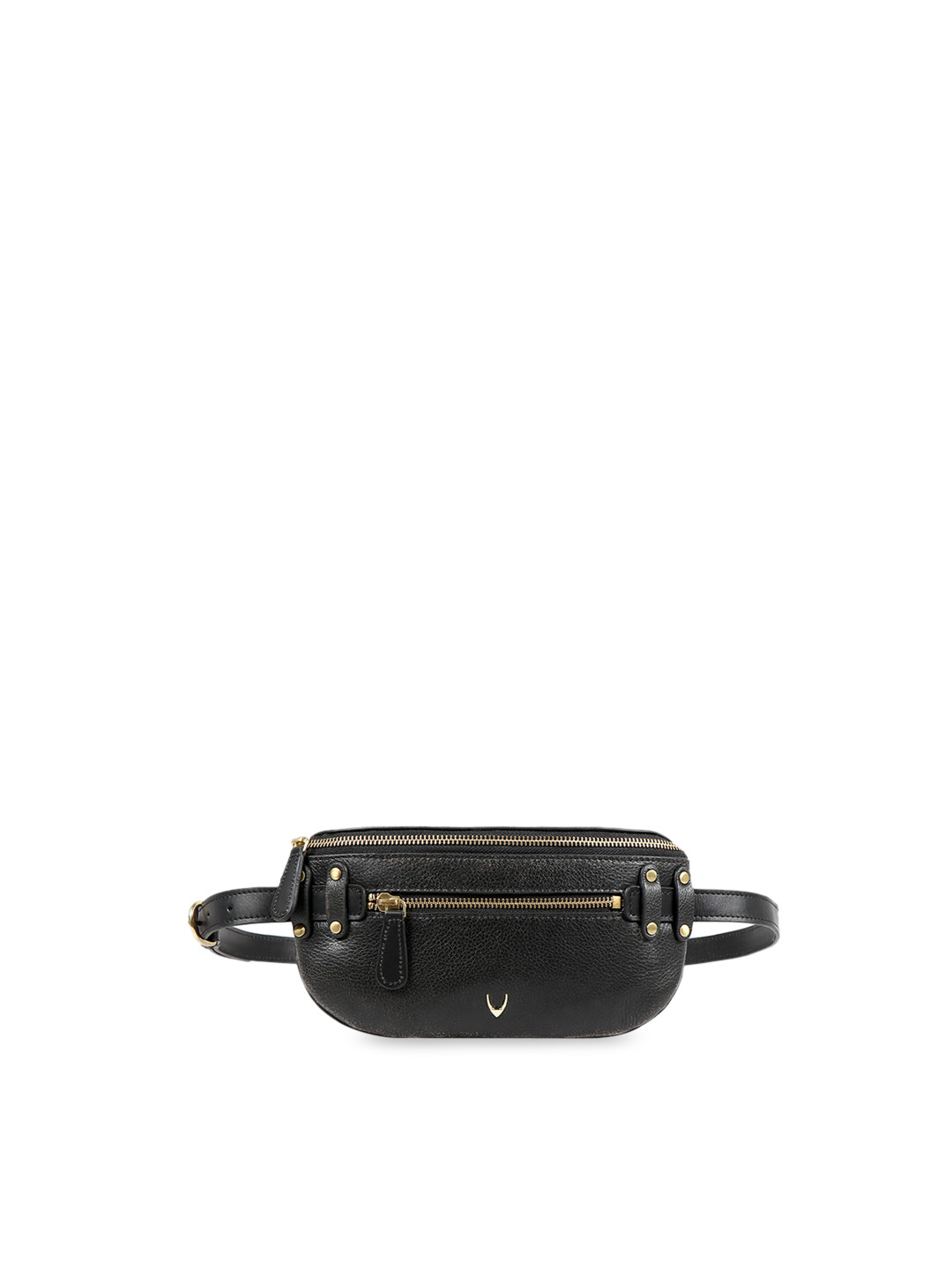 Buy Hidesign Black Solid Sling Bag Waist Pouch for Women 11758260
