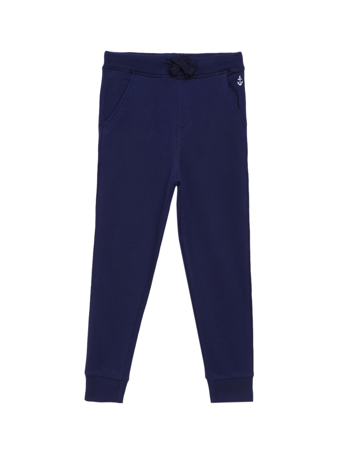 boys navy blue joggers