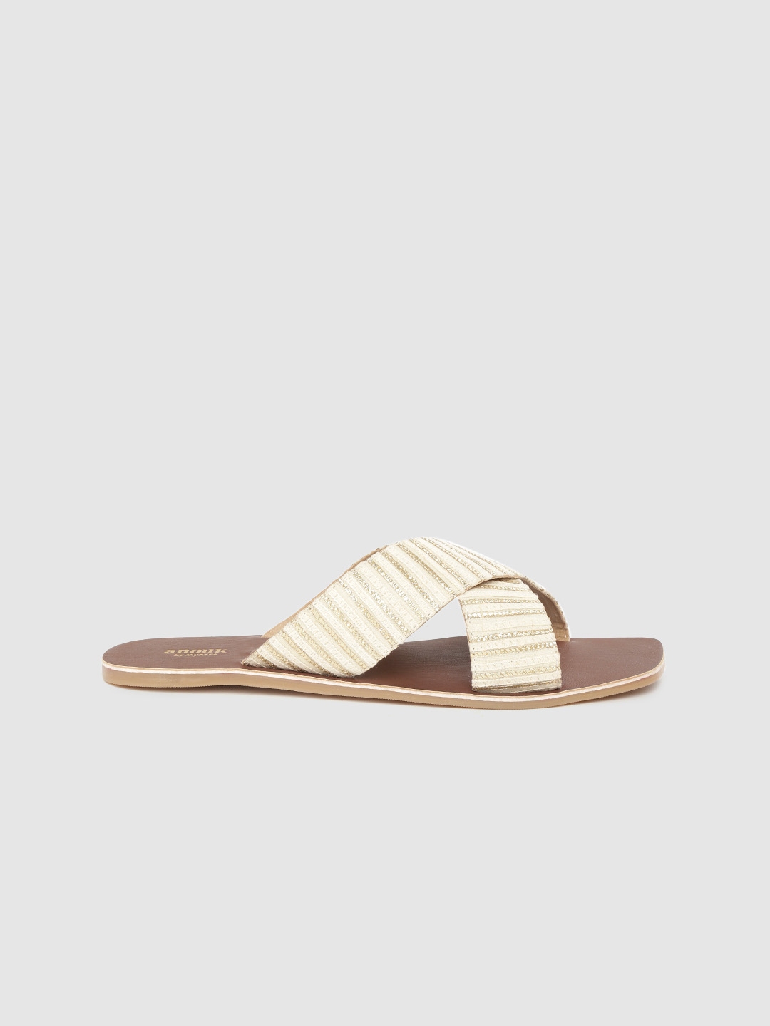 anouk open toe flats