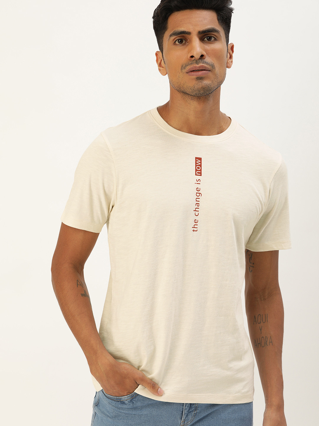 Buy Ether Kora Collection Men Off White Sustainable Unbleached Fabric