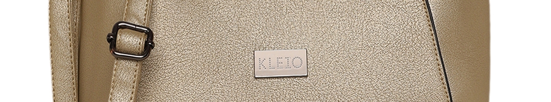 Buy KLEIO Gold Toned Solid Handheld Bag - Handbags for Women 11762396 ...