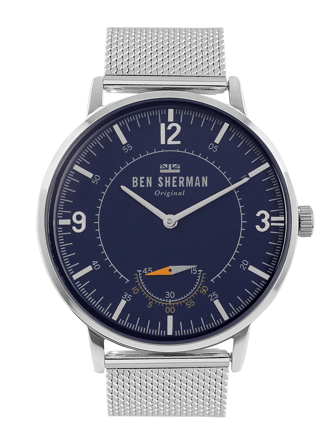 Buy BEN SHERMAN Men Blue Portobello Heritage Analogue Watch WB034USM