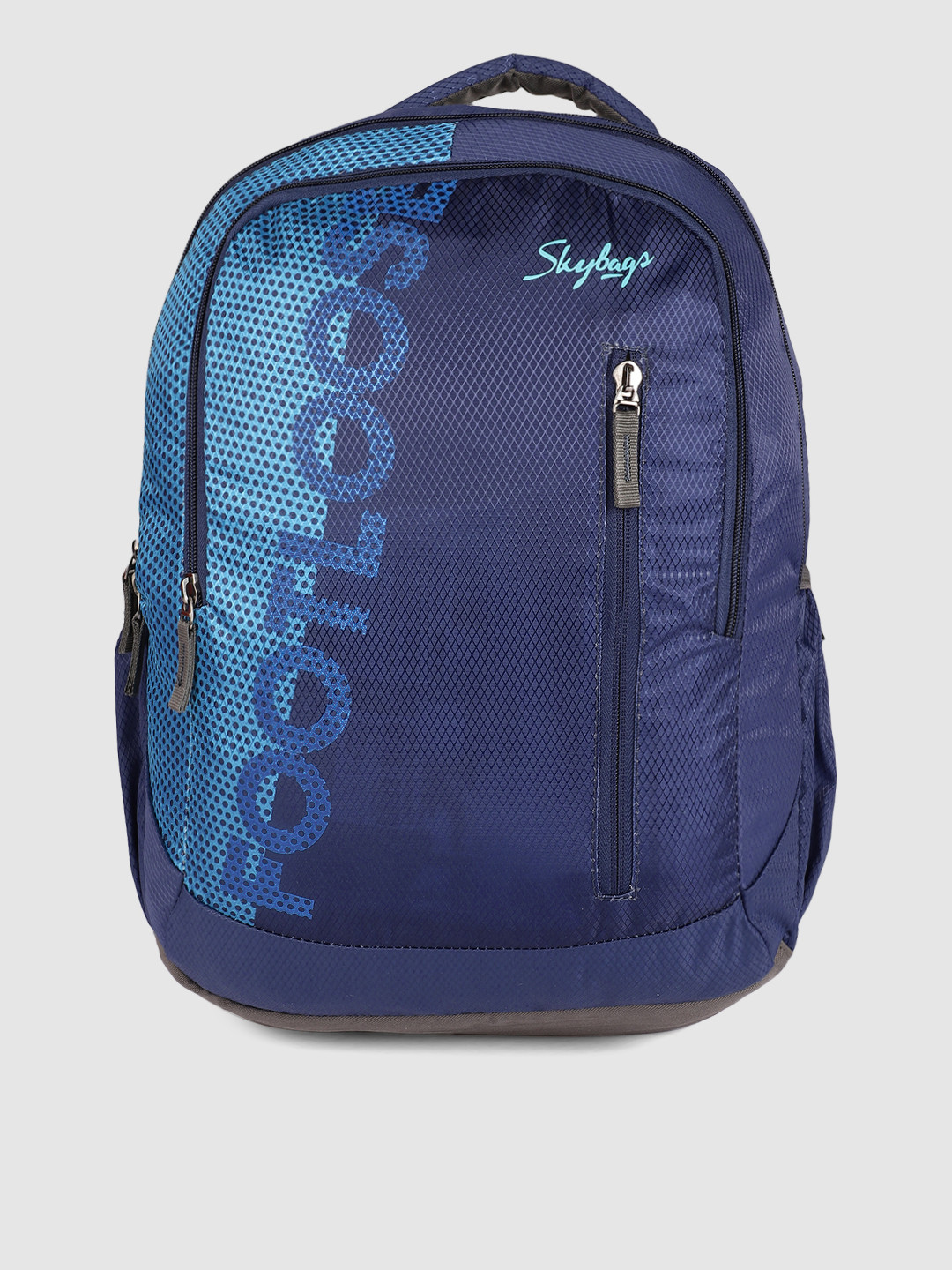 Buy Skybags Unisex Blue Typography BOLT 02 Backpack Backpacks for