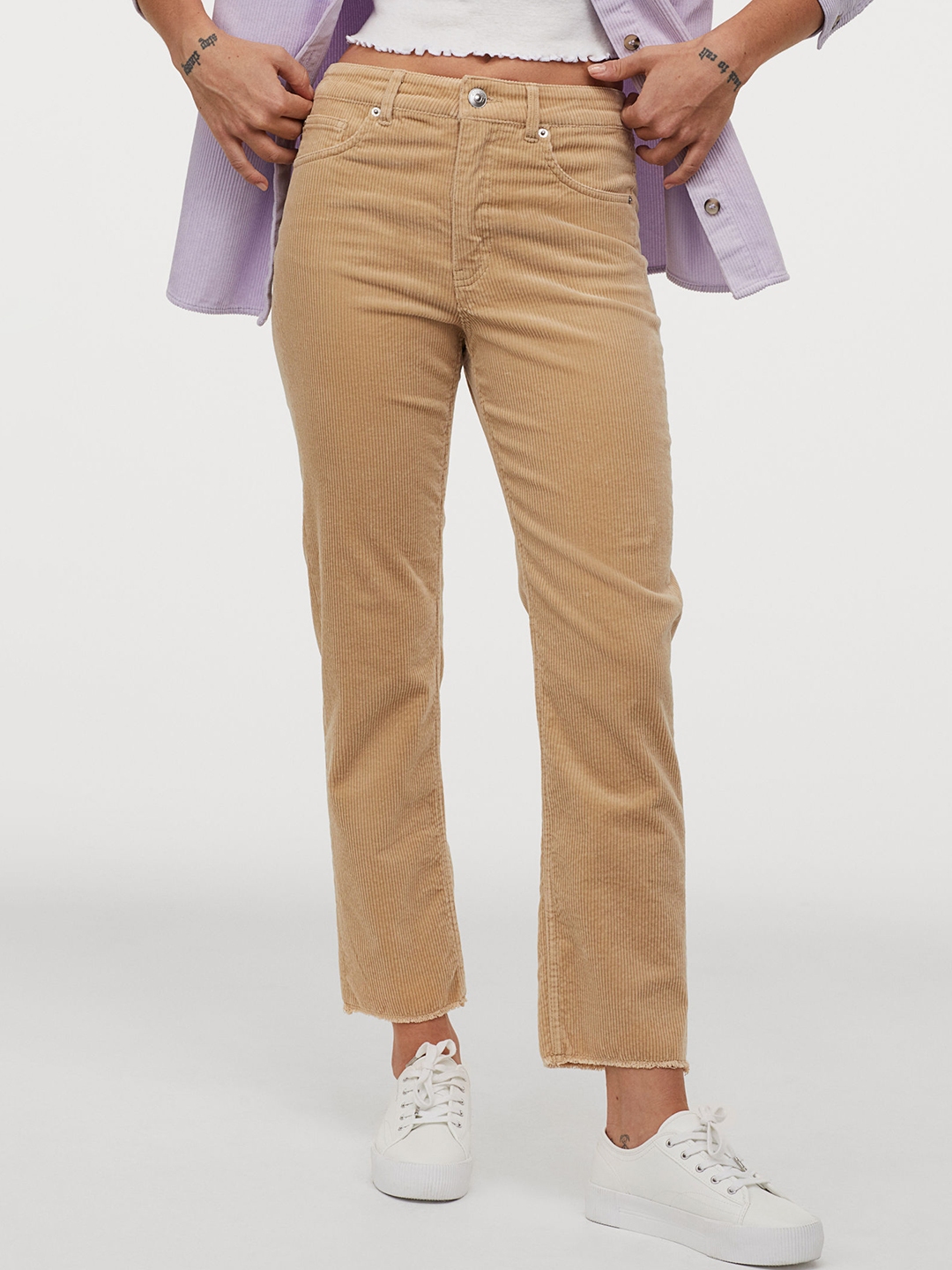 beige combat trousers womens