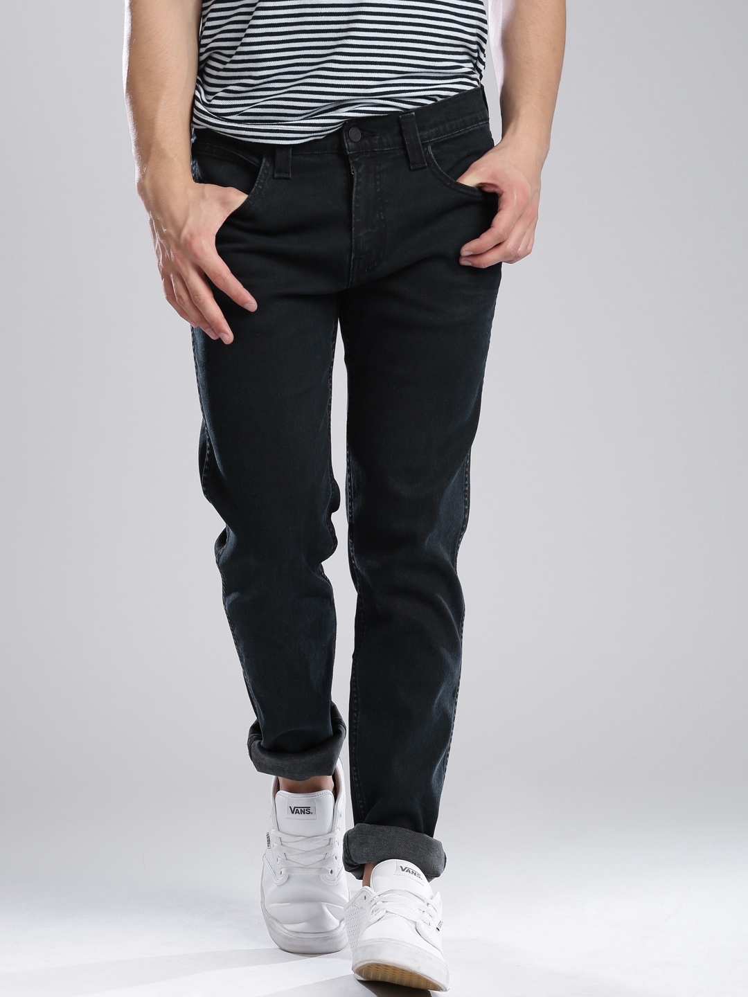 levis navy jeans