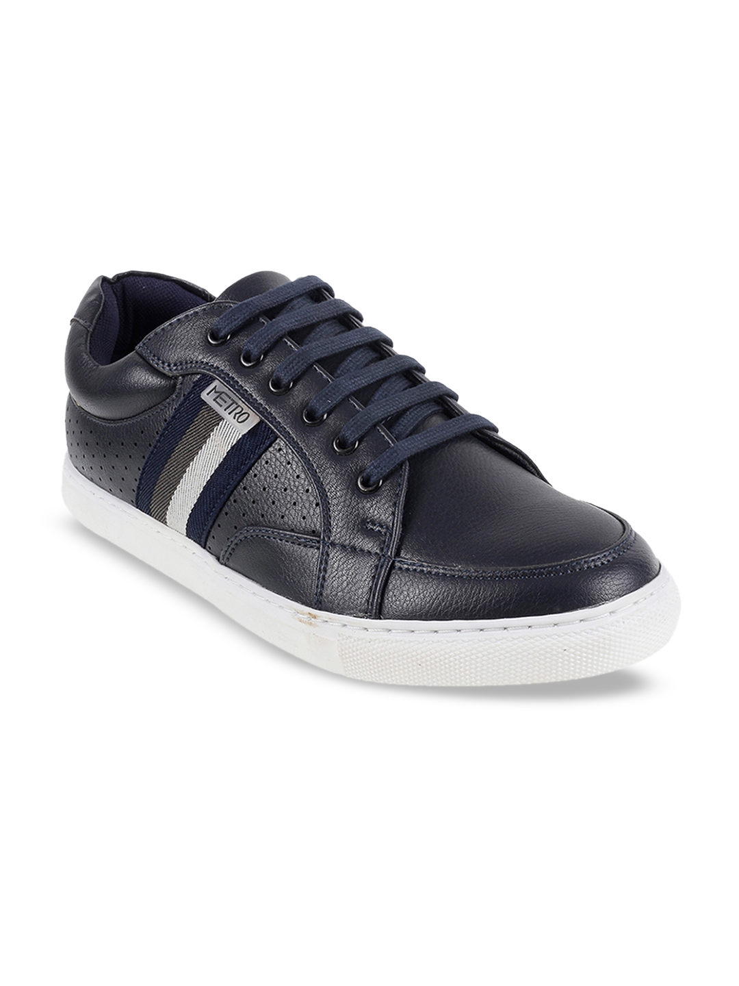 Buy Metro Men Blue Sneakers - Casual Shoes for Men 11778376 | Myntra