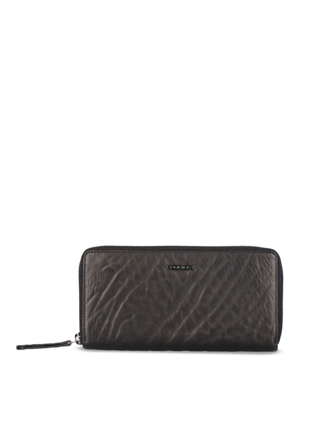 Wallet Police Mens Black Slimline Bi-Fold