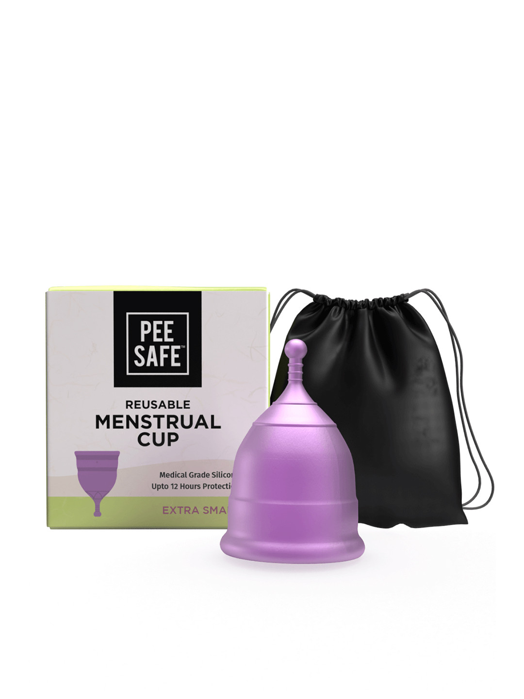 Buy Pee Safe Reusable Menstrual Cup With Medical Grade Silcone Extra