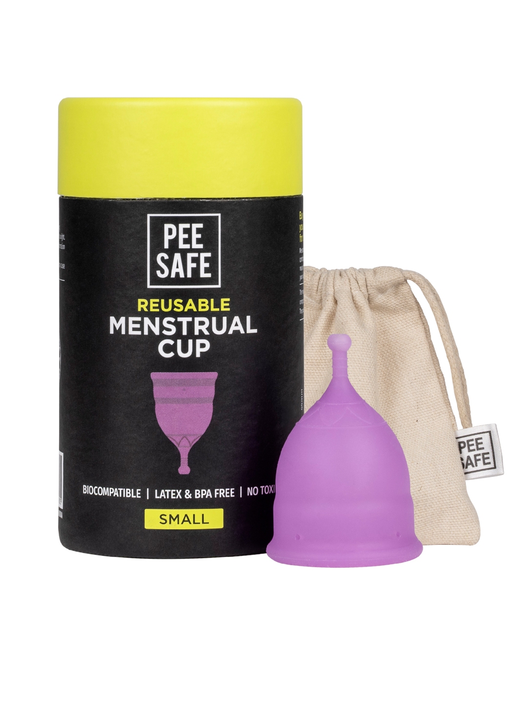 Buy Pee Safe Reusable Menstrual Cup With Medical Grade Silcone Extra Small Tampons And