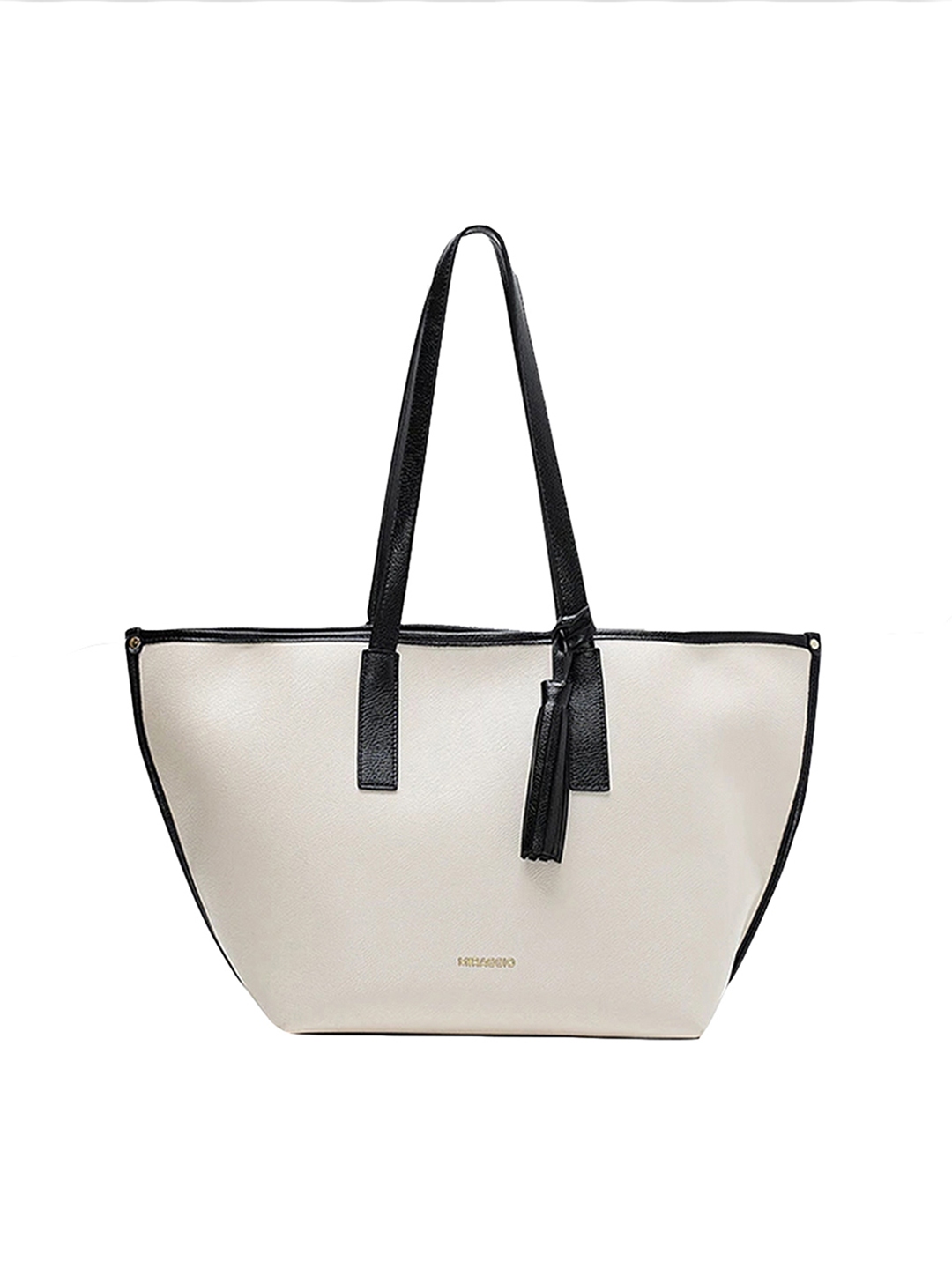 Buy MIRAGGIO Penelope Black Textured Tote Bag - Handbags for Women ...