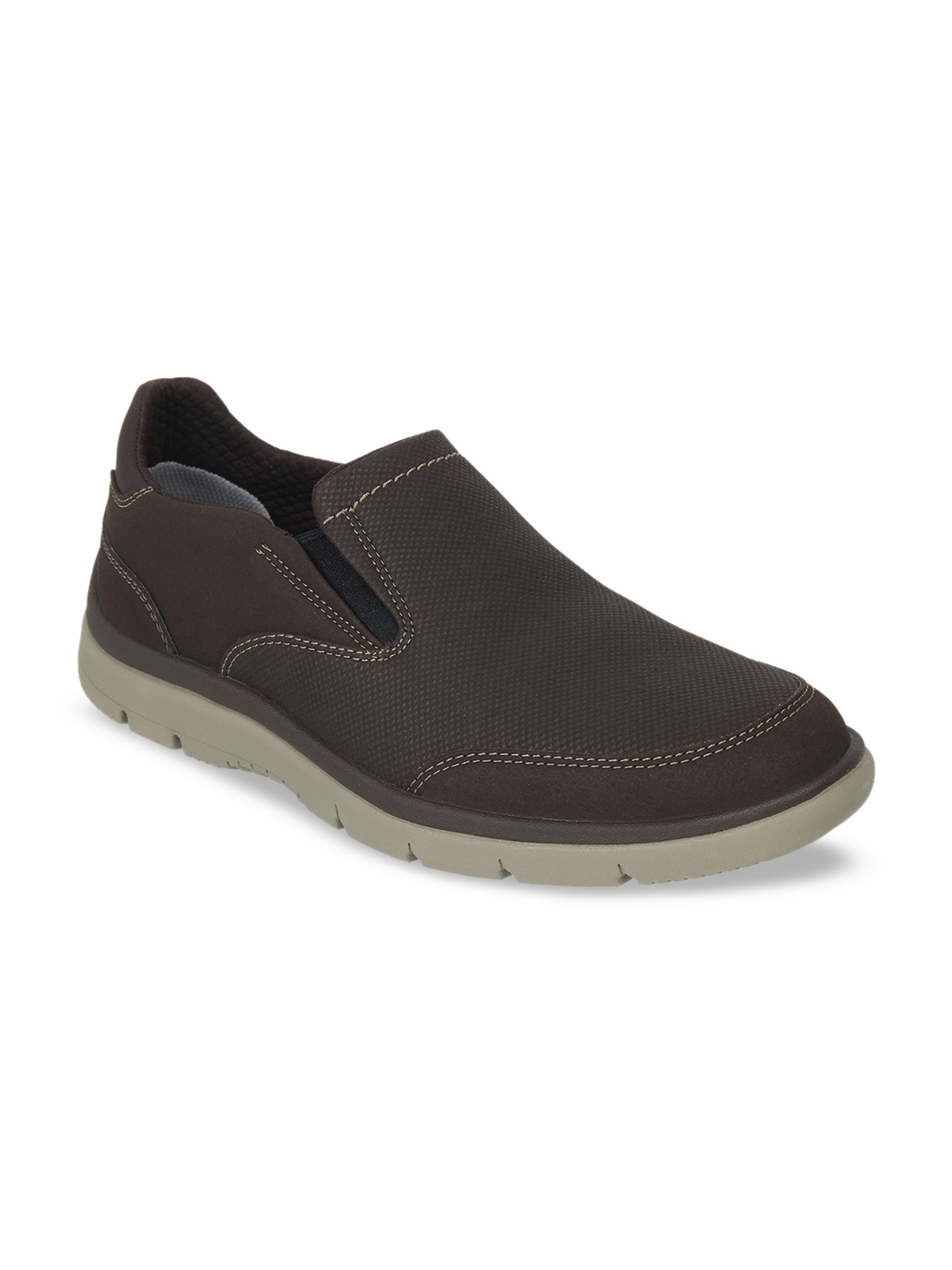 Buy Clarks Men Brown Slip On Sneakers - Casual Shoes for Men 11788798 ...
