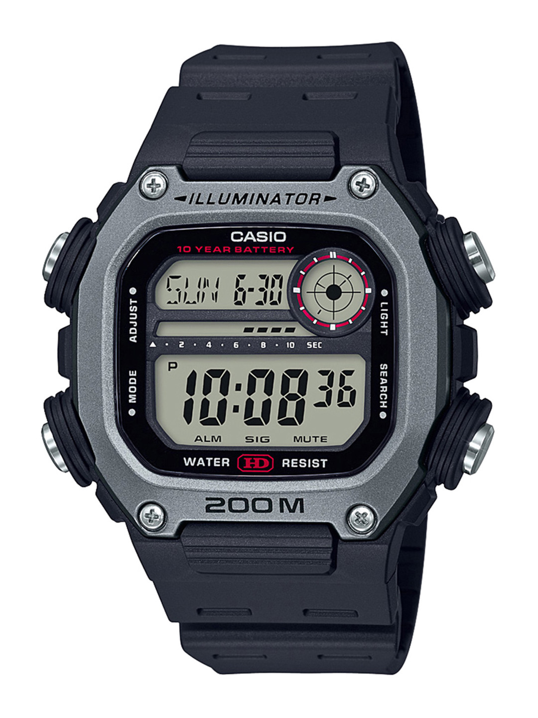 Buy CASIO Youth Digital Women Black Digital Watch I116 DW 291H 1AVDF