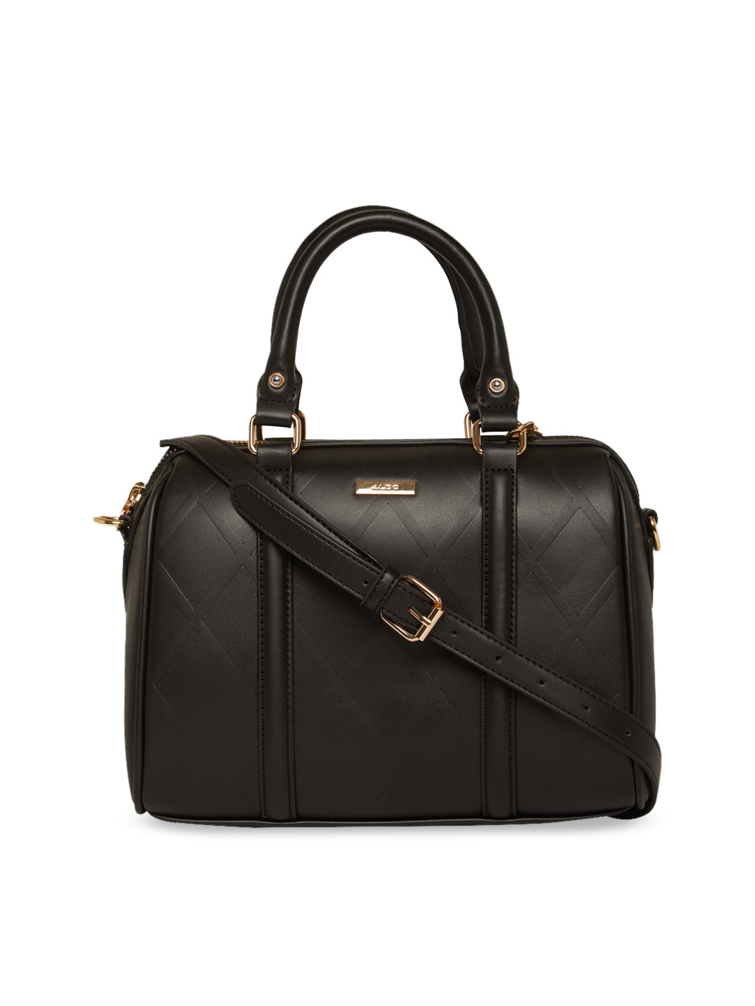 Buy ALDO Black Solid Handheld Bag Handbags for Women 11798422 Myntra