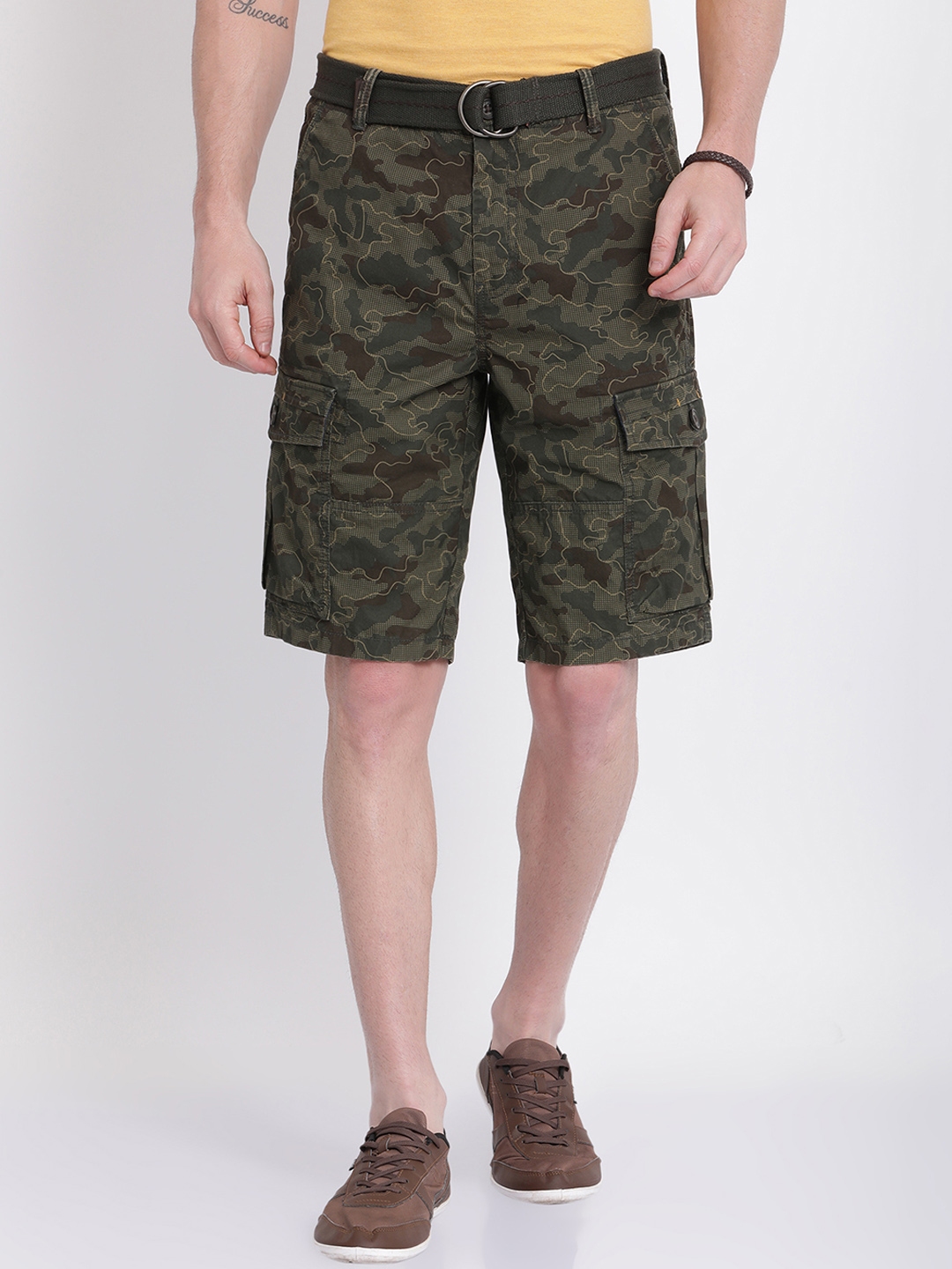 skinny fit cargo shorts