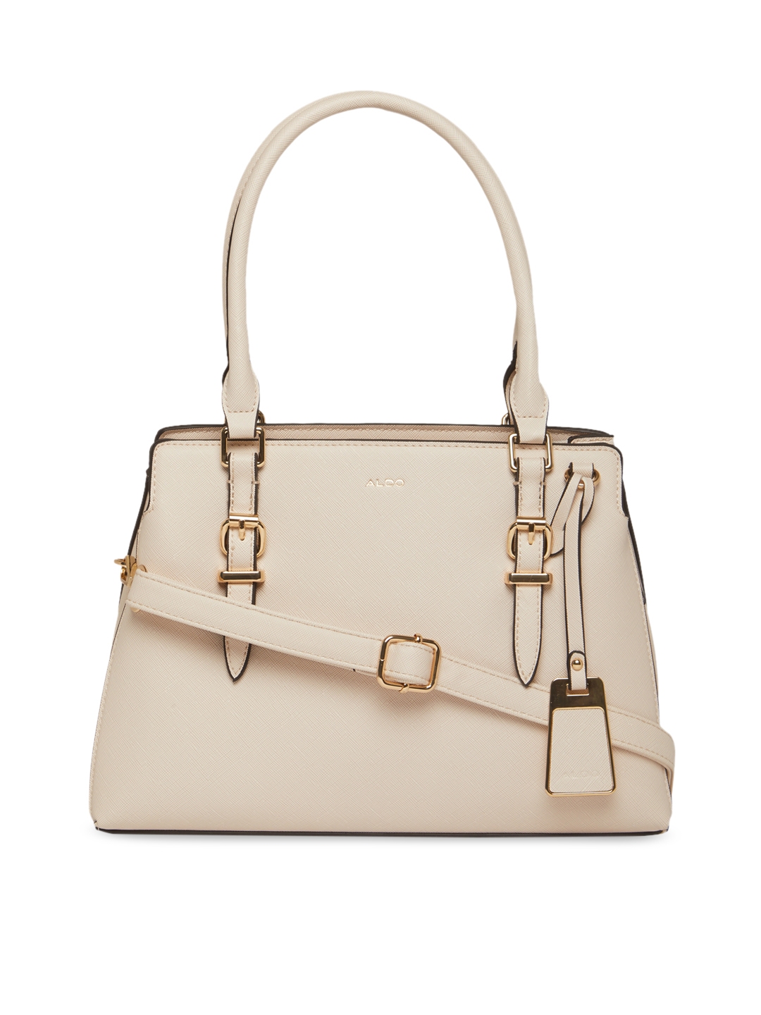 Buy ALDO Cream Textured Handheld Bag - Handbags for Women 11807184 | Myntra