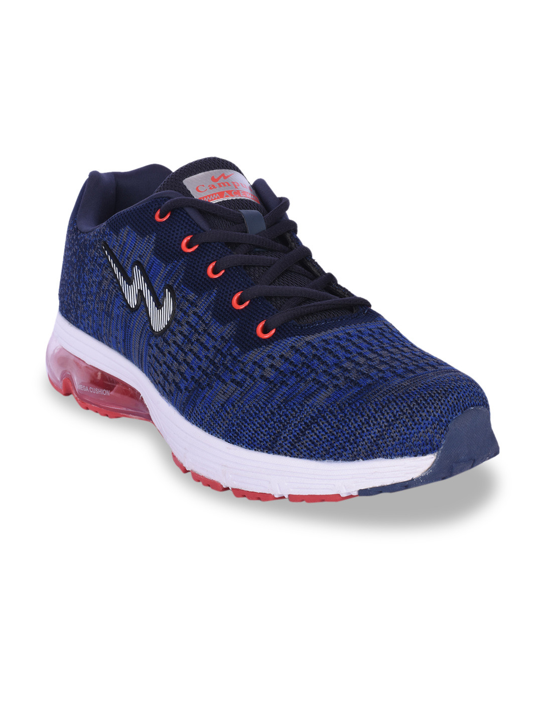 Buy Campus Men Navy Blue KRISH Mesh Running Shoes Sports