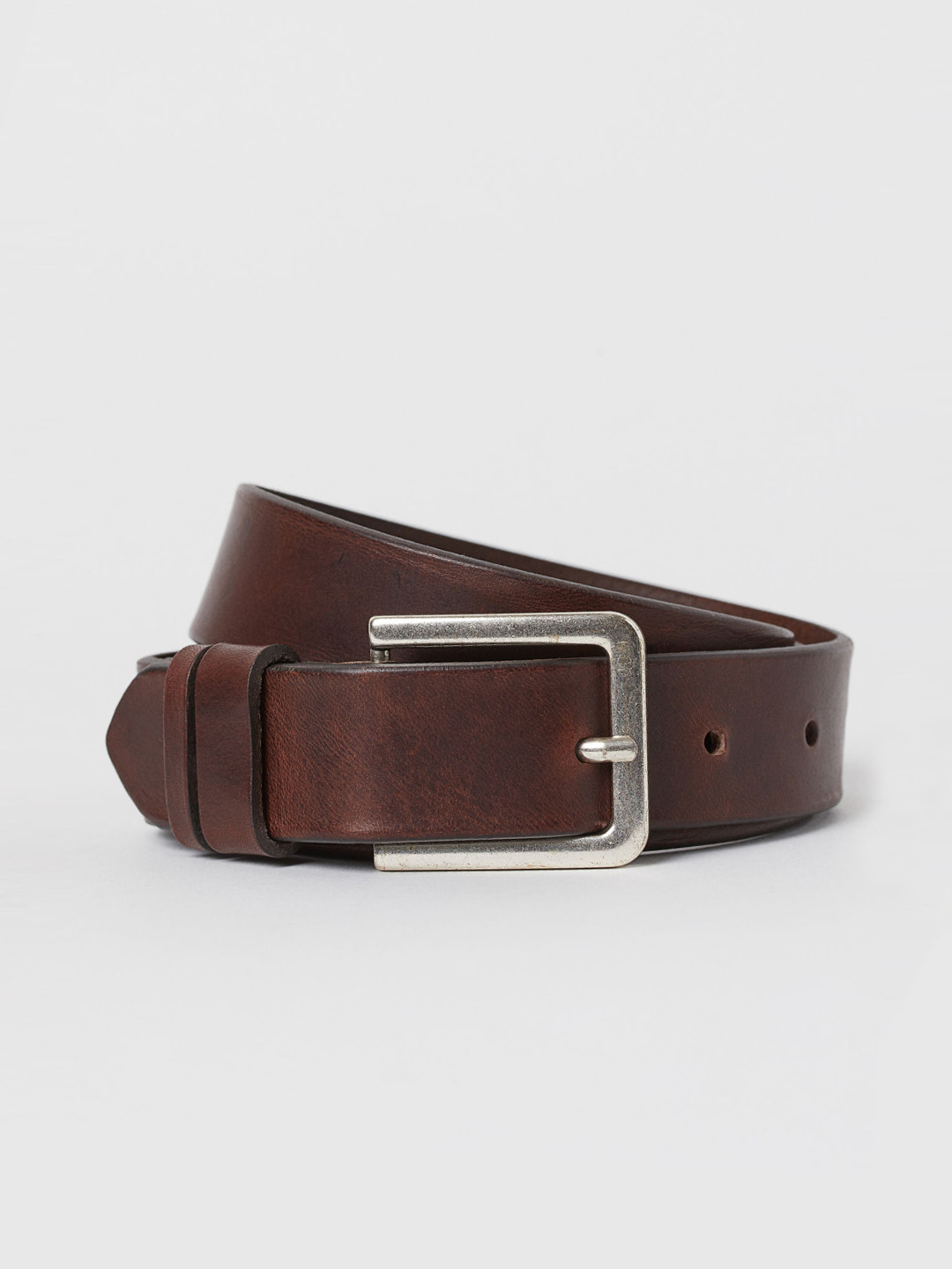 Buy H&M Men Brown Leather Belt Belts for Men 11809988 Myntra
