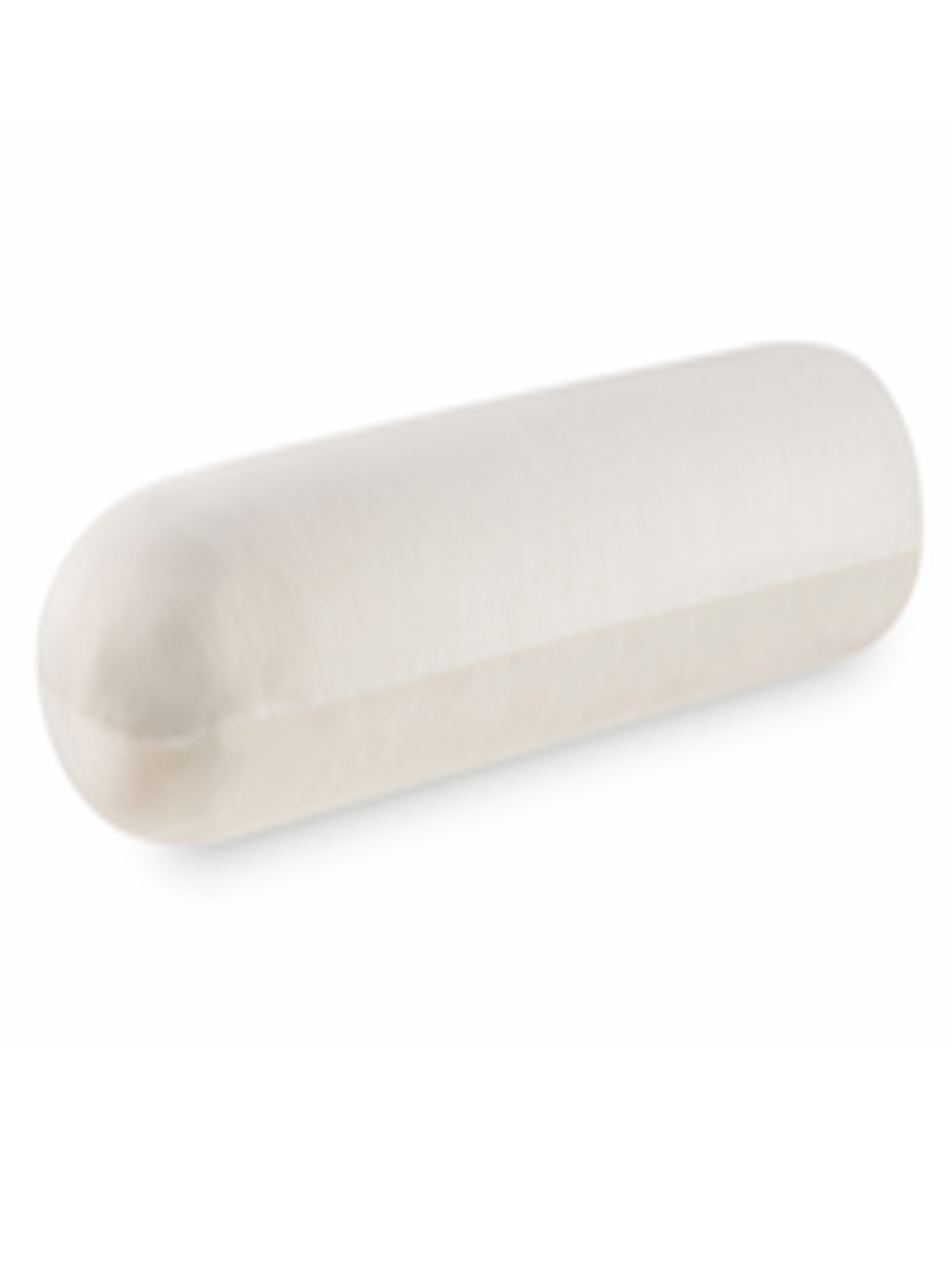 Buy The White Willow Off White Round Memory Foam Bolster -  - Home for Unisex