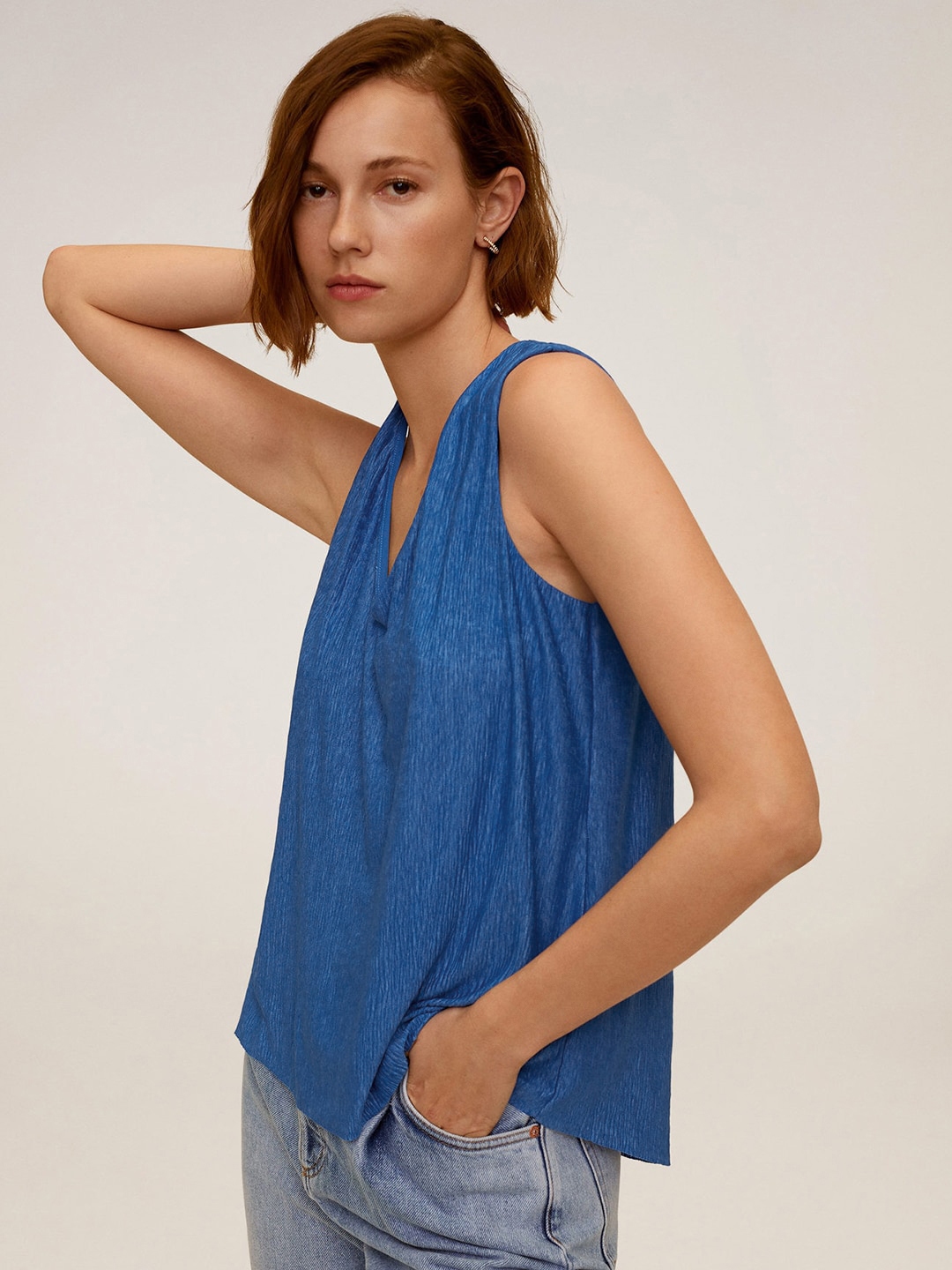 plisse tops uk