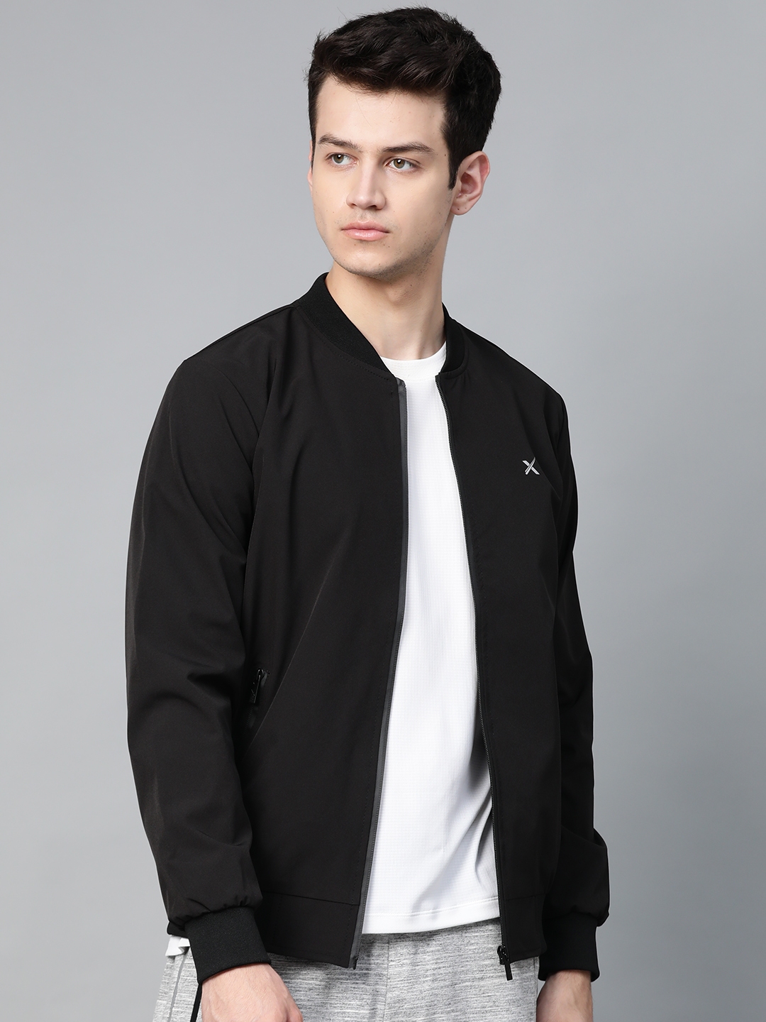 Hrx solid sporty 2025 jacket