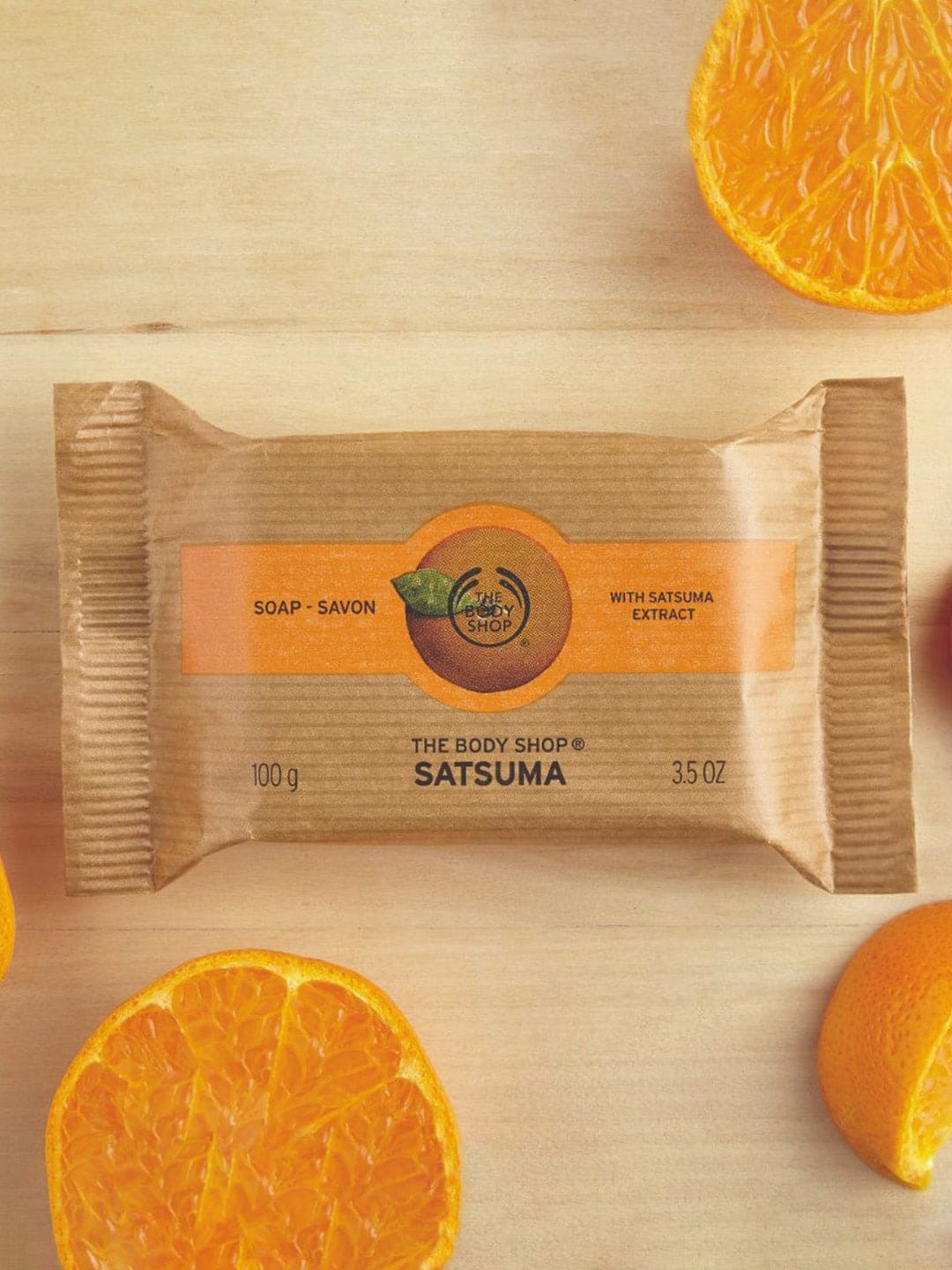 Buy THE BODY SHOP Satsuma Sustainable Soap 100 G Soap for Unisex