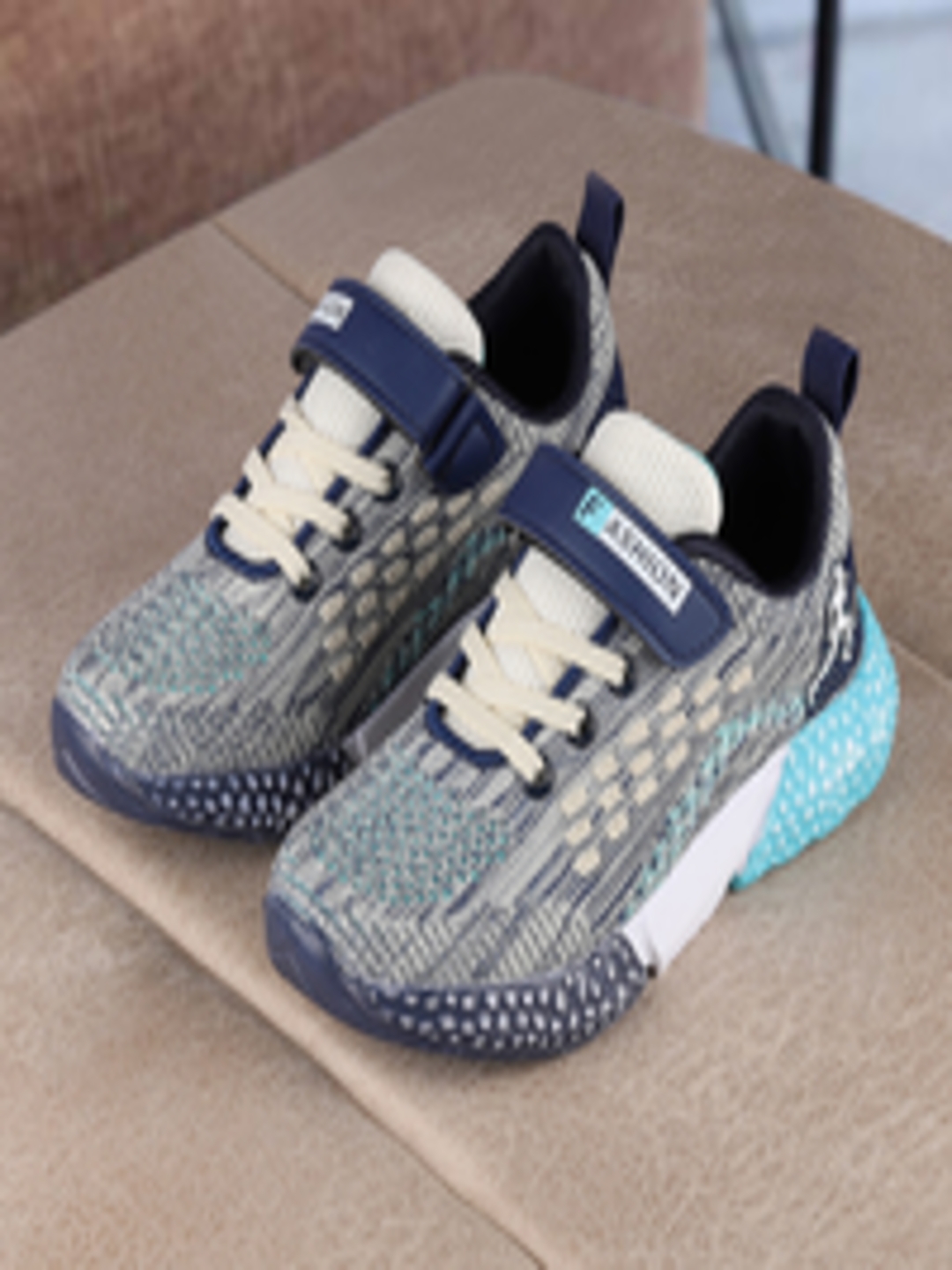 Buy Walktrendy Unisex Kids Navy Blue Slip On Sneakers - Casual Shoes ...