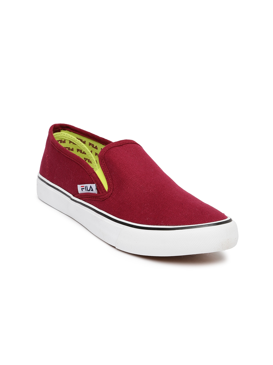 Buy FILA Unisex Maroon Relaxer IV Loafers - Casual Shoes for Unisex ...