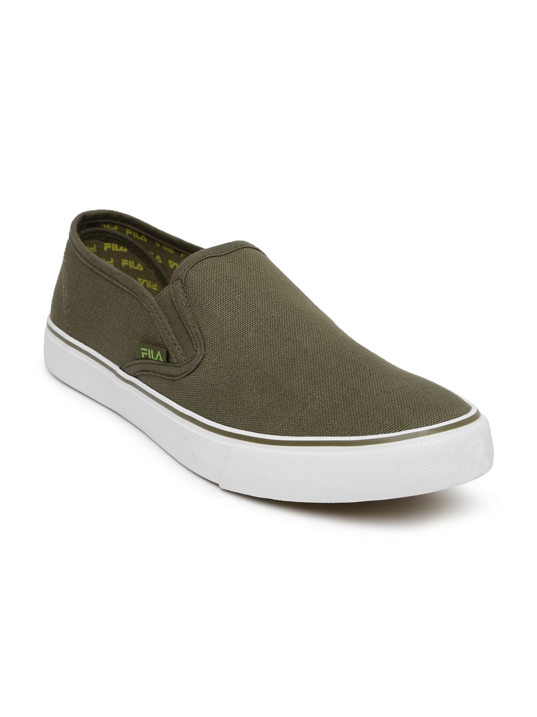 Buy FILA Unisex Olive Green Relaxer IV Loafers - Casual Shoes for ...