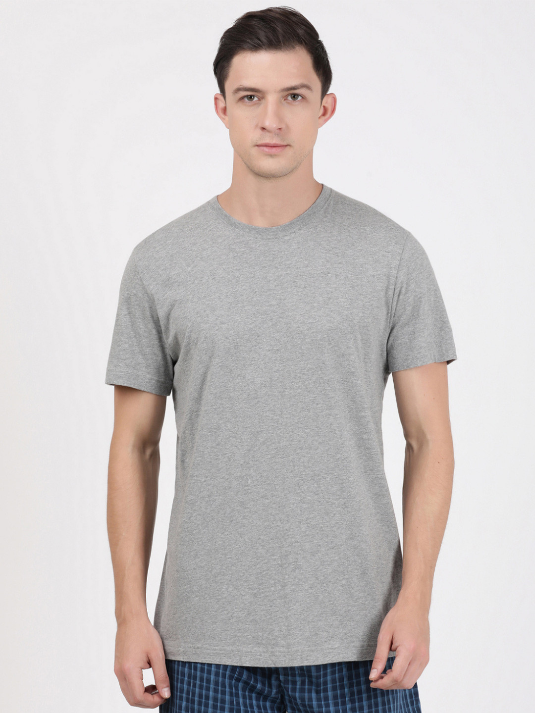 Buy Jockey Men Super Combed Cotton Inner T Shirt With Extended Length